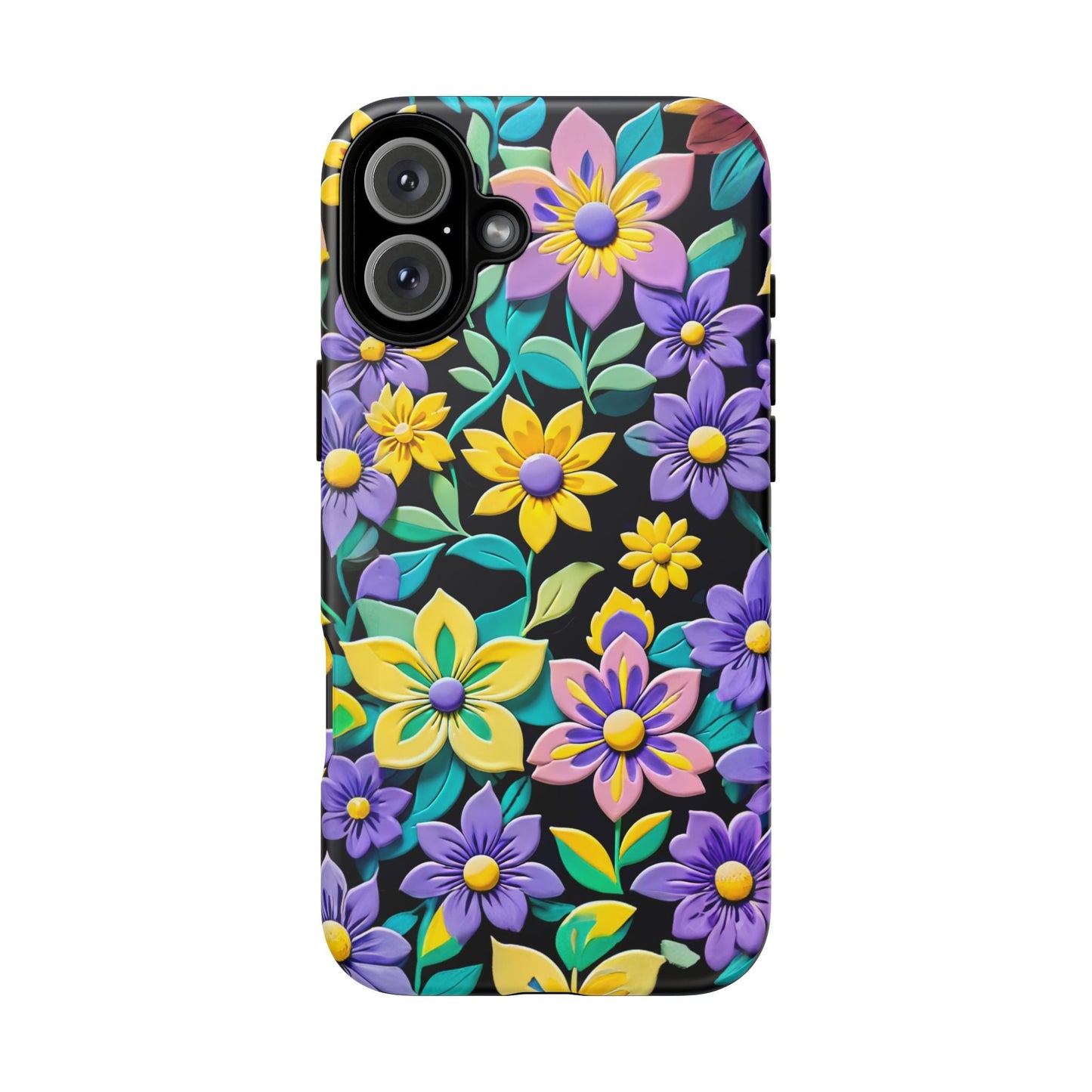 iphone case Clay Floral Garden iPhone 16 Plus