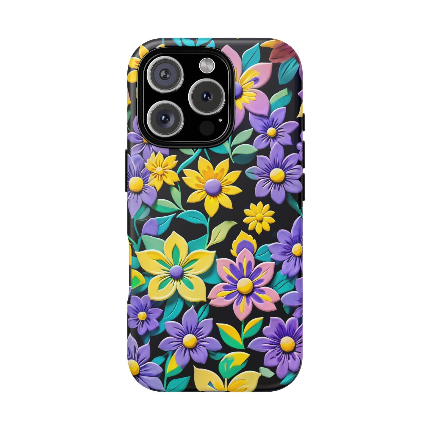 iphone case Clay Floral Garden iPhone 16 Pro