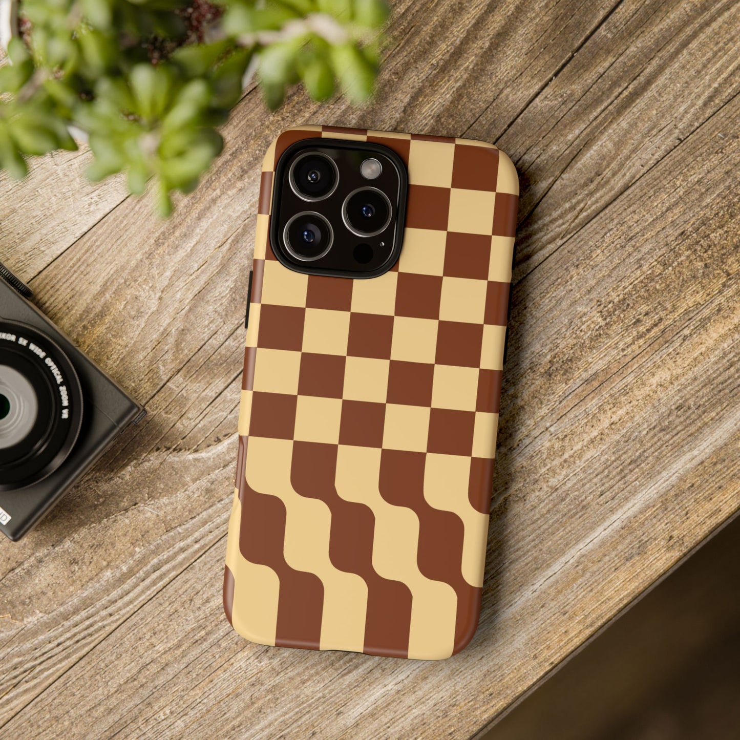iphone case Coffee Wave Check