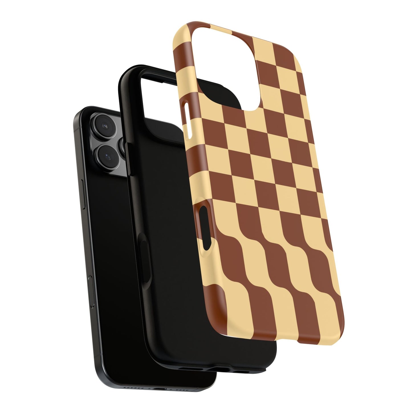 iphone case Coffee Wave Check