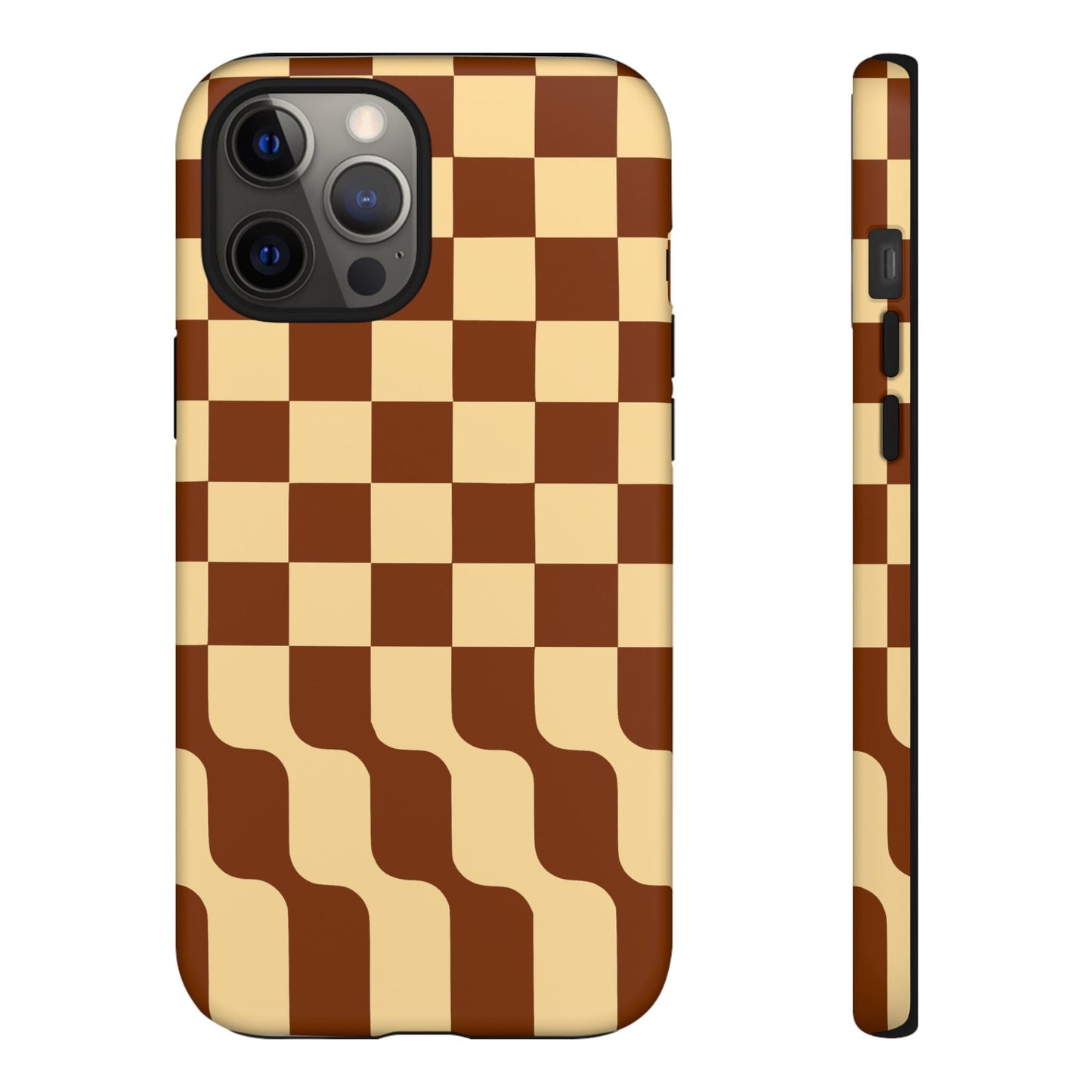 iphone case Coffee Wave Check iPhone 12 Pro Max