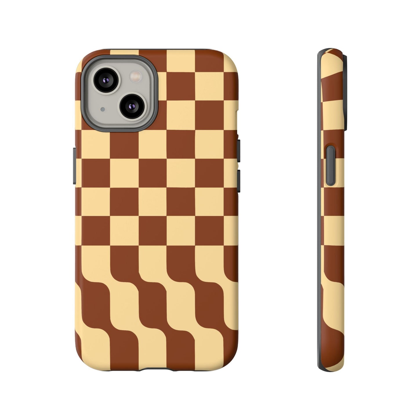 iphone case Coffee Wave Check iPhone 14