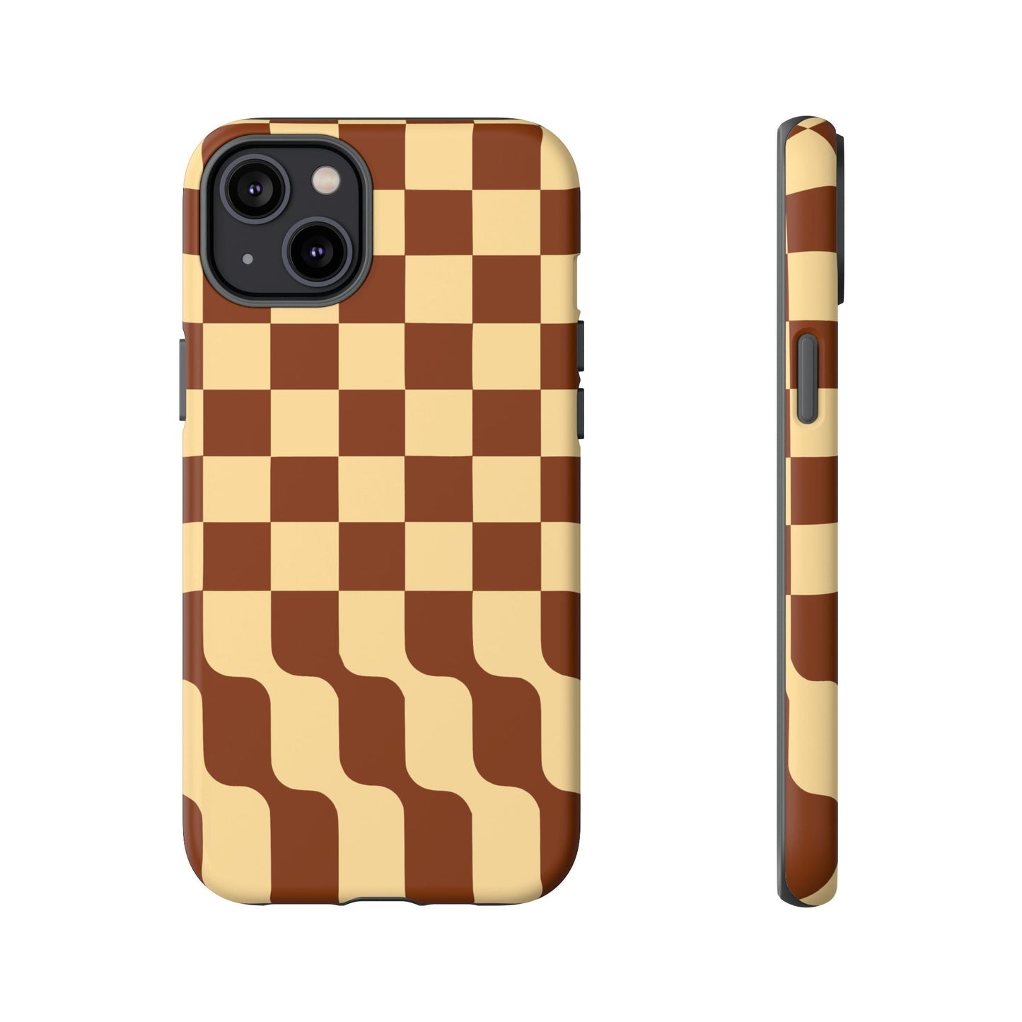 iphone case Coffee Wave Check iPhone 14 Plus