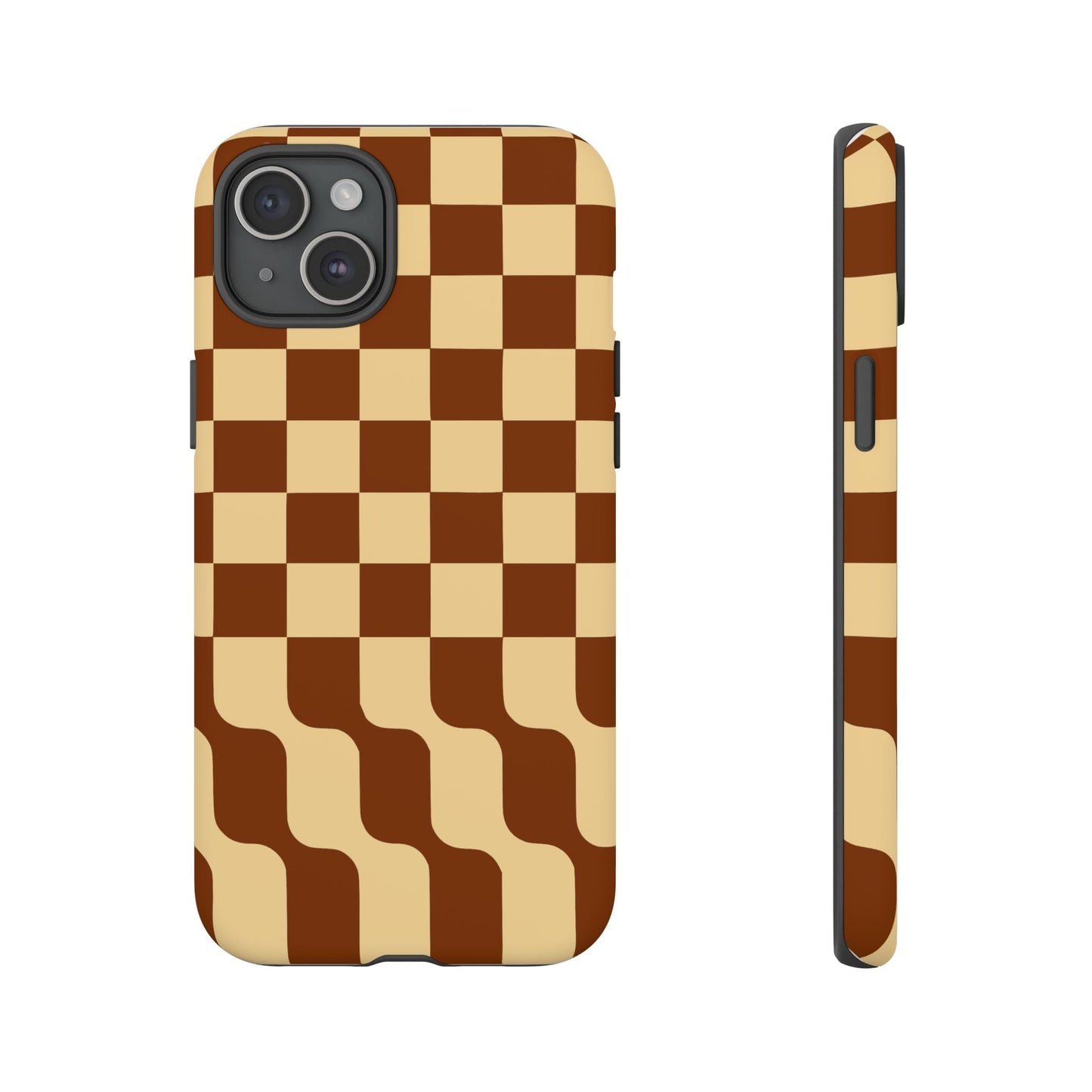 iphone case Coffee Wave Check iPhone 15 Plus