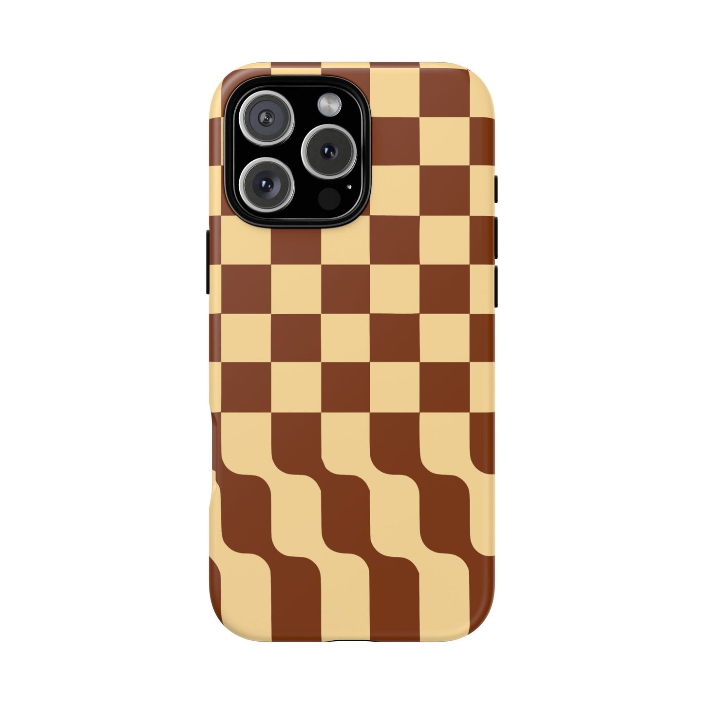 iphone case Coffee Wave Check iPhone 16 Pro Max