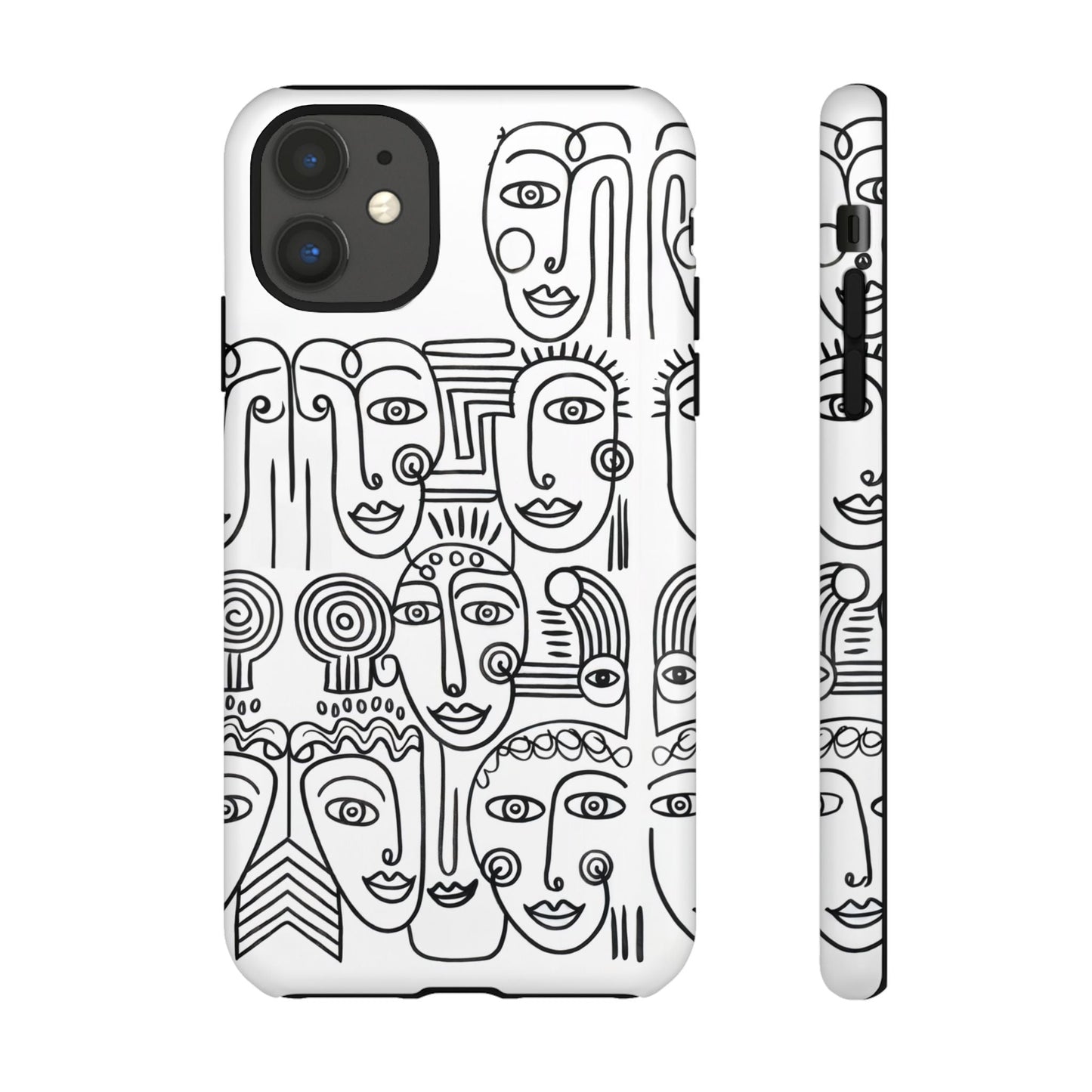 iphone case Collected Faces iPhone 11