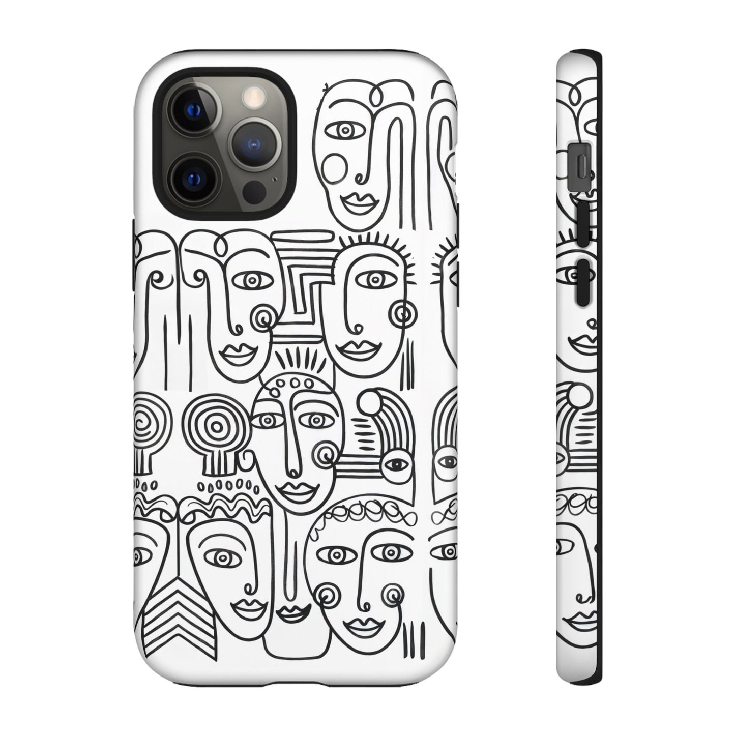 iphone case Collected Faces iPhone 12 Pro
