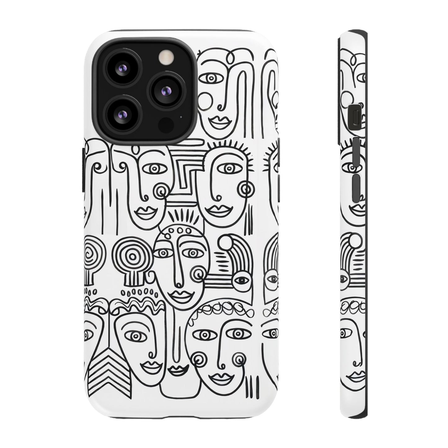 iphone case Collected Faces iPhone 13 Pro