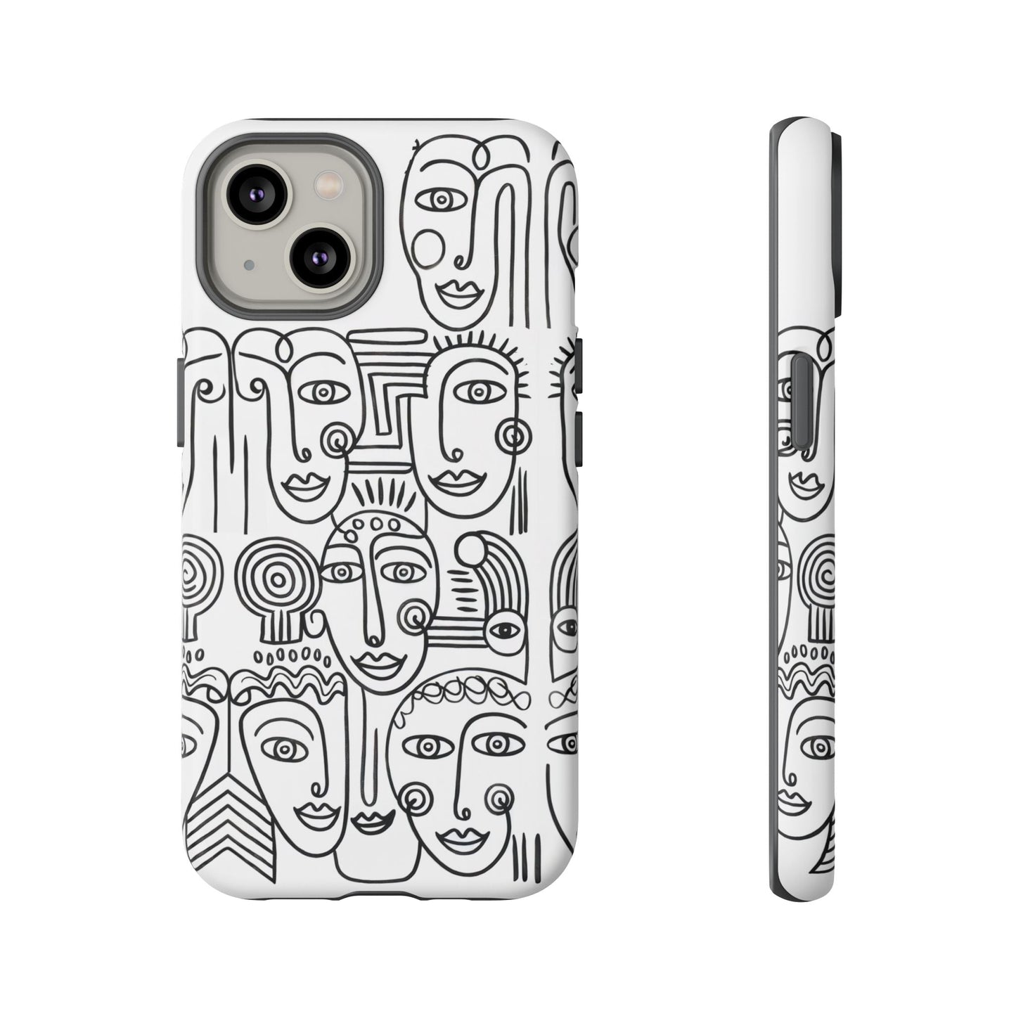 iphone case Collected Faces iPhone 14