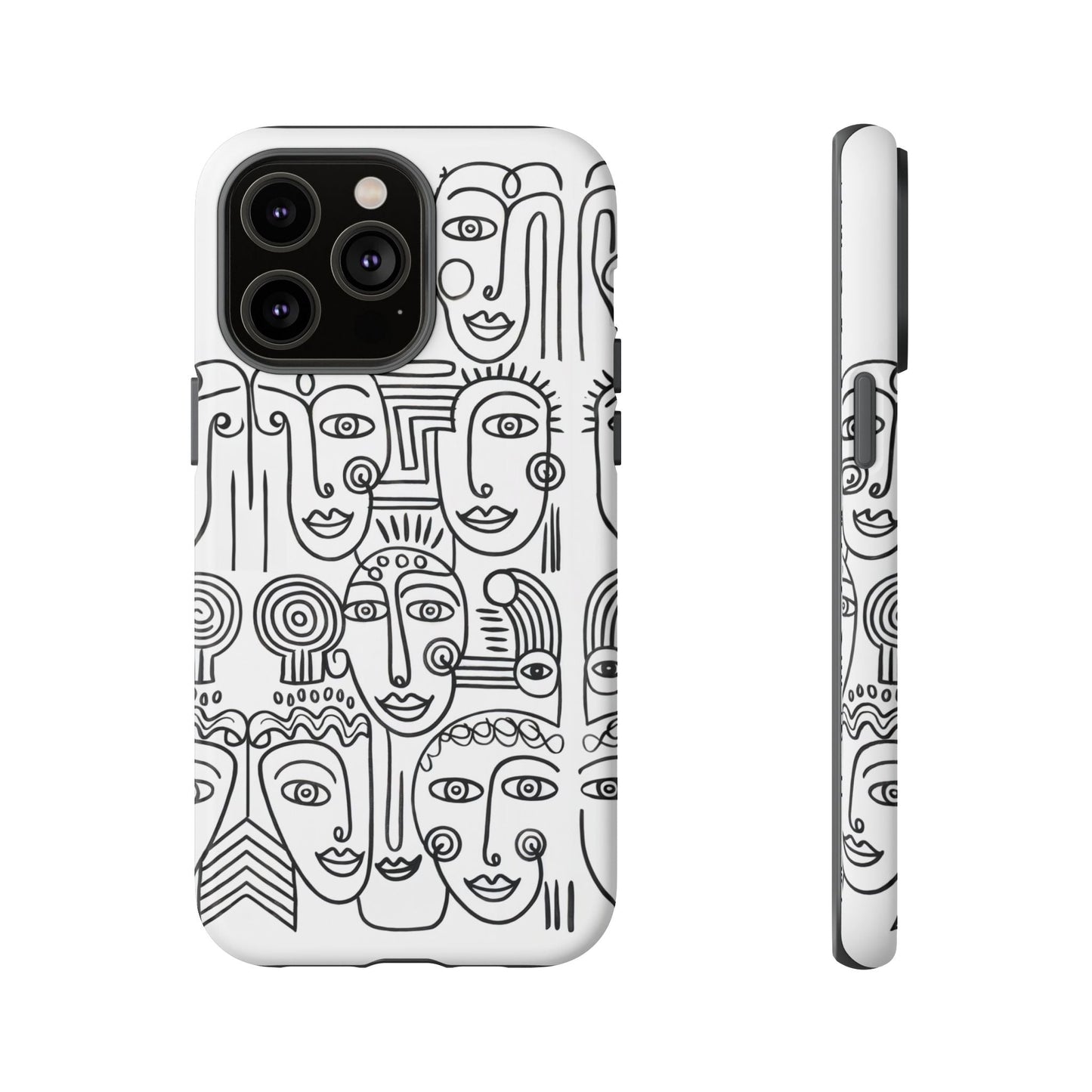 iphone case Collected Faces iPhone 14 Pro Max