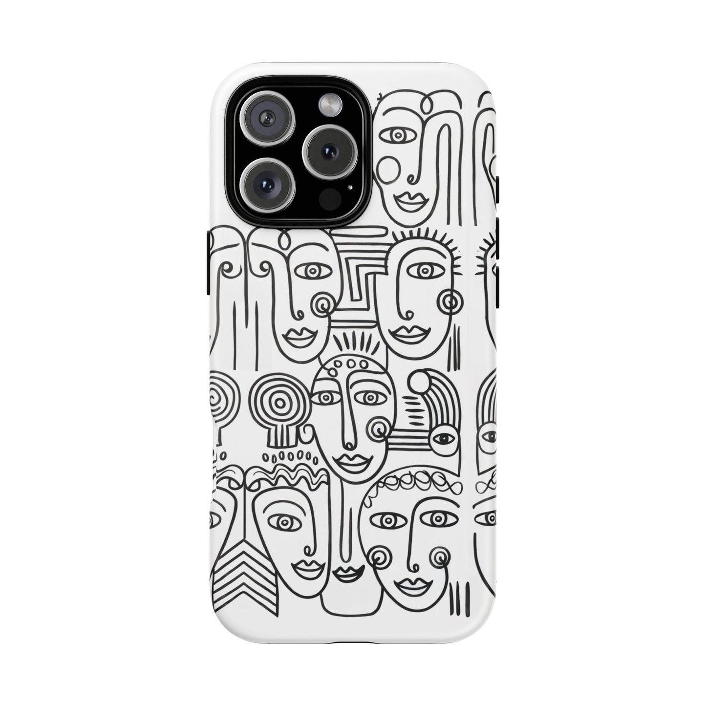 iphone case Collected Faces iPhone 16 Pro Max