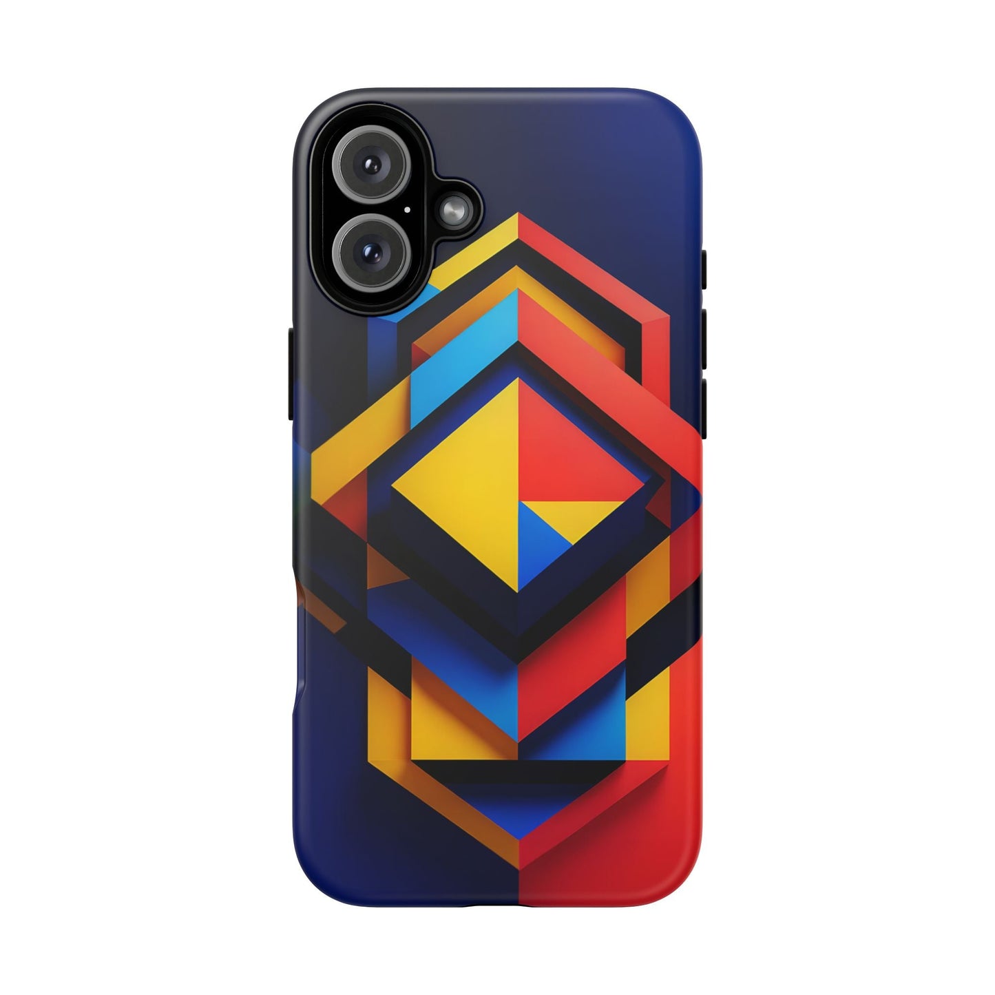 iphone case Color Depth Geometric iPhone 16 Plus