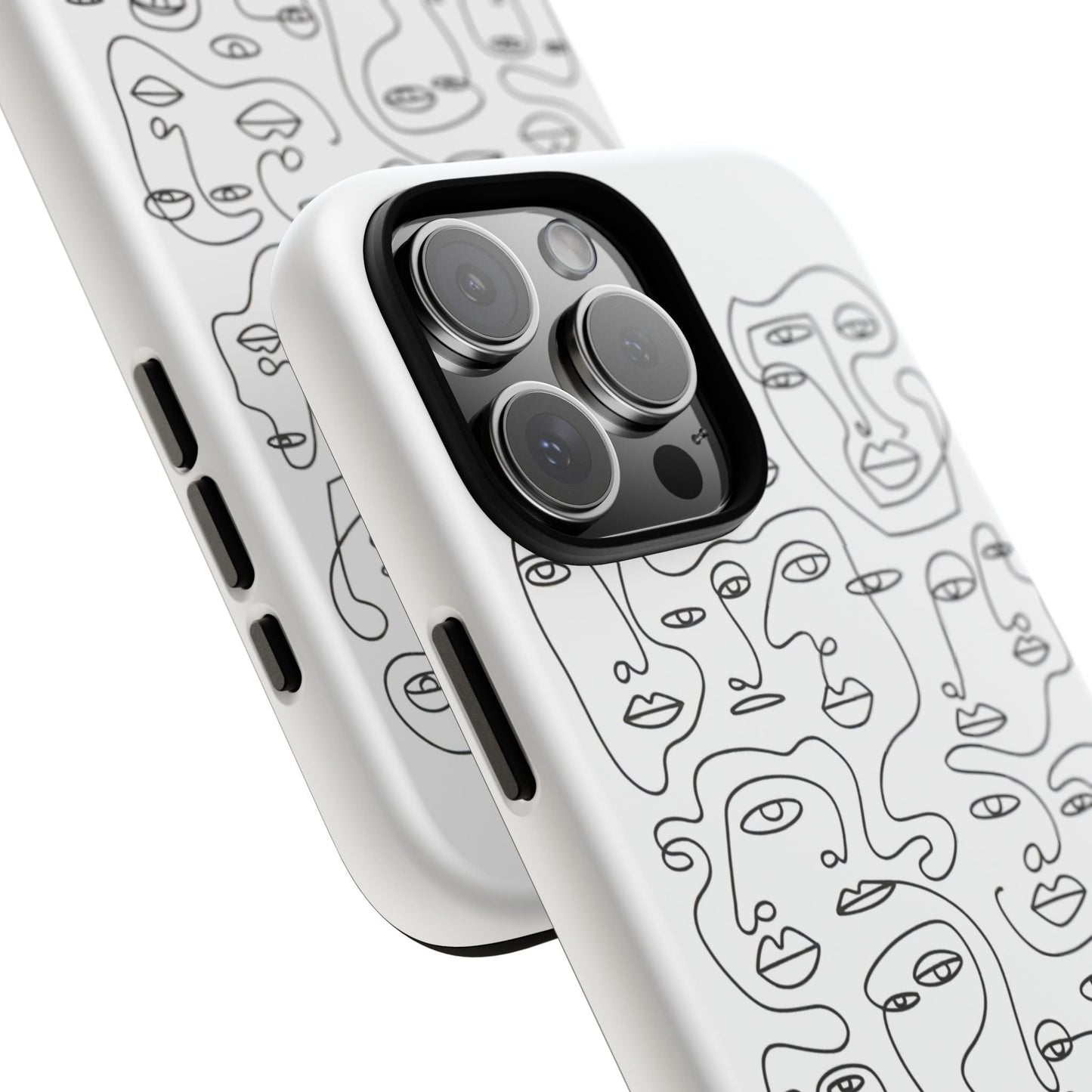 iphone case Continuous Line Faces