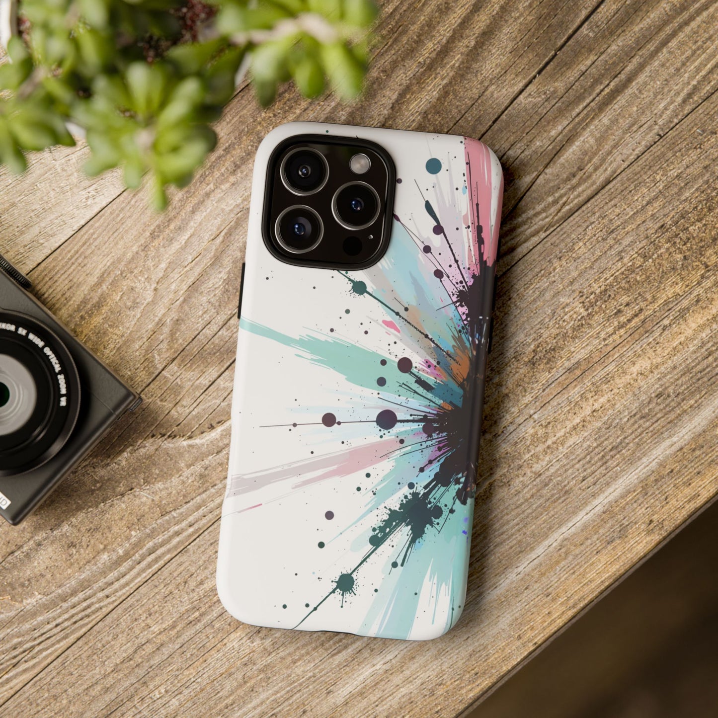 iphone case Cosmic Ink Splatter
