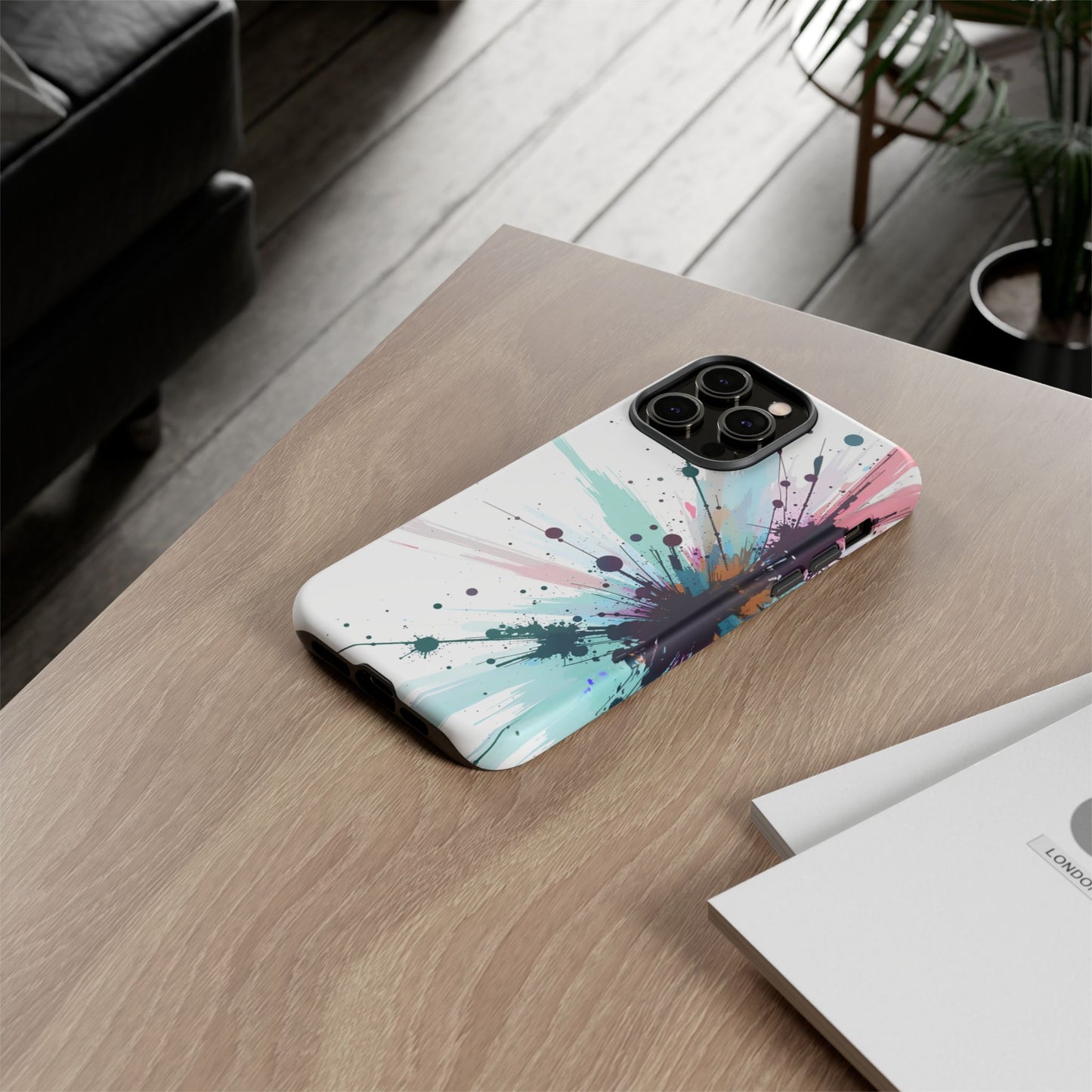 iphone case Cosmic Ink Splatter