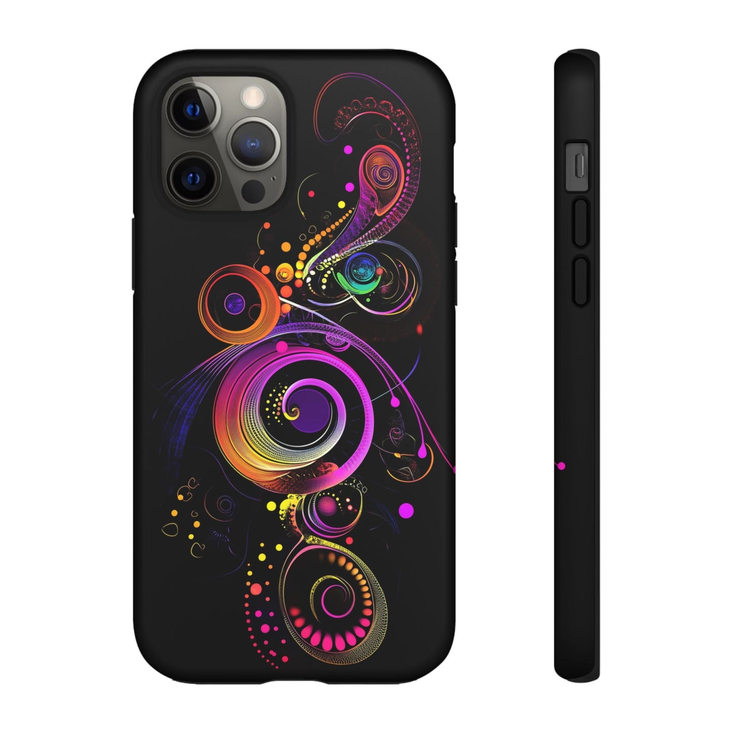 iphone case Cosmic Neon Spiral iPhone 12 Pro