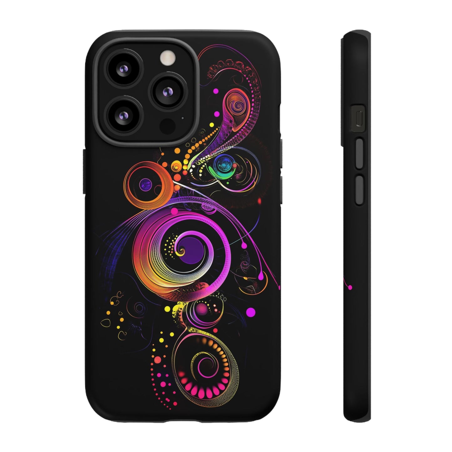 iphone case Cosmic Neon Spiral iPhone 13 Pro