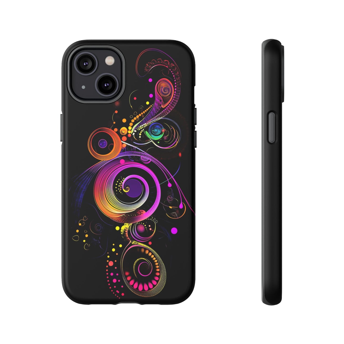iphone case Cosmic Neon Spiral iPhone 14 Plus