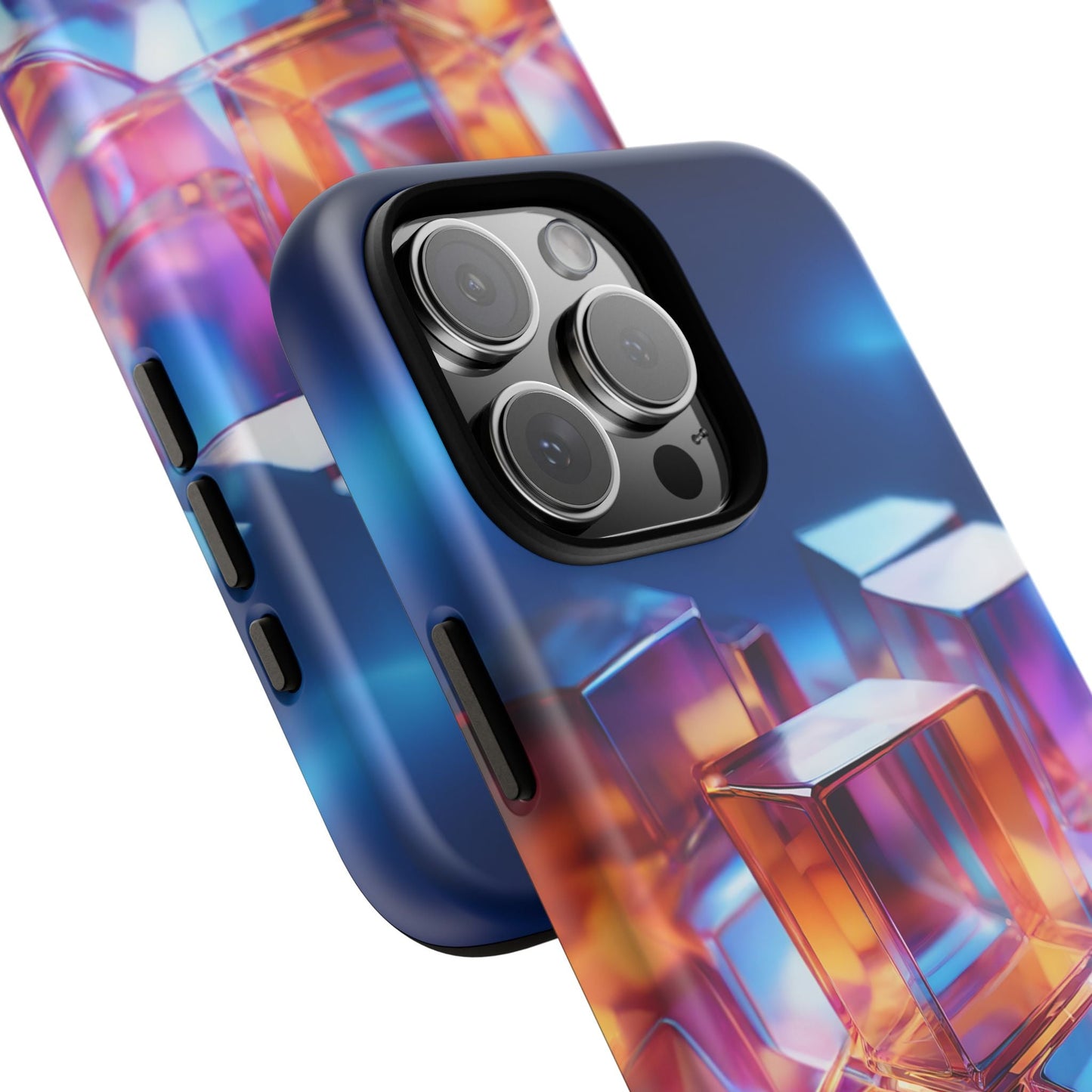 iphone case Crystal Cubes in Light