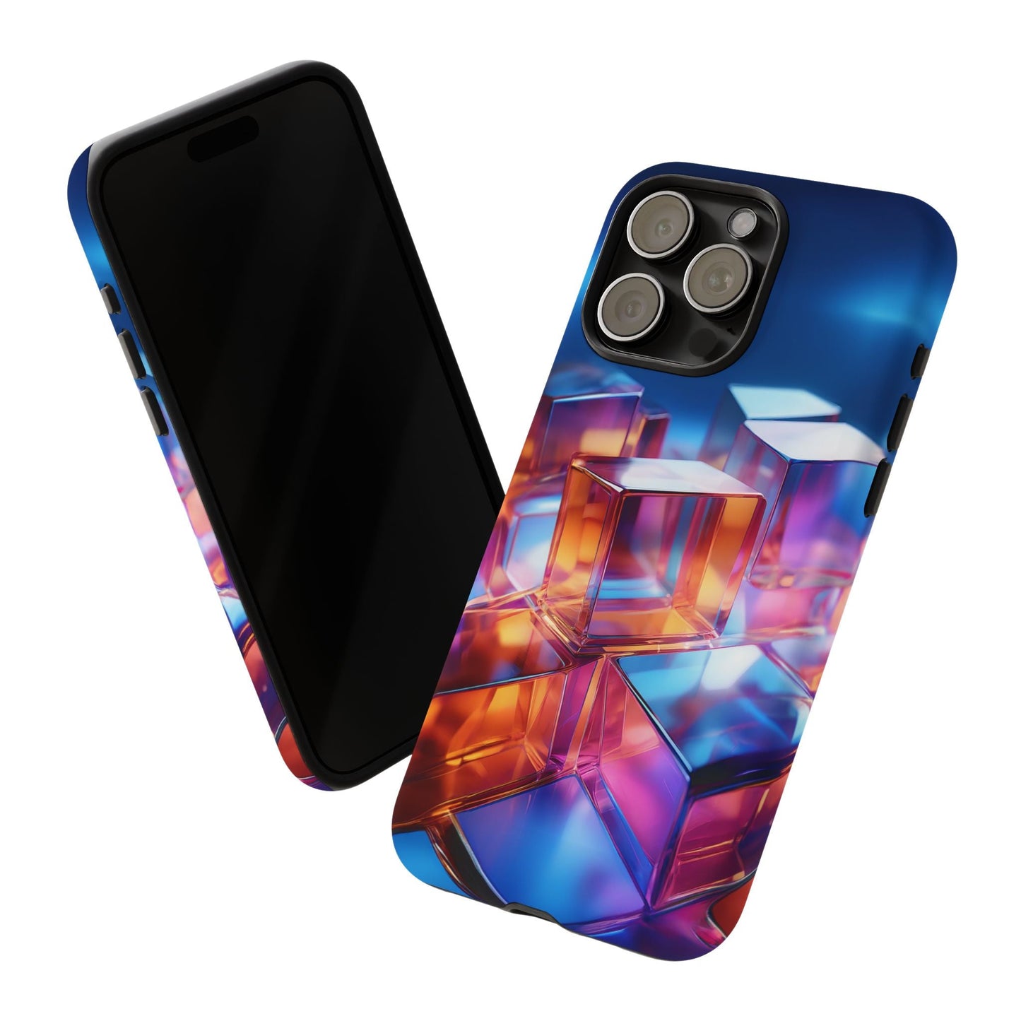 iphone case Crystal Cubes in Light