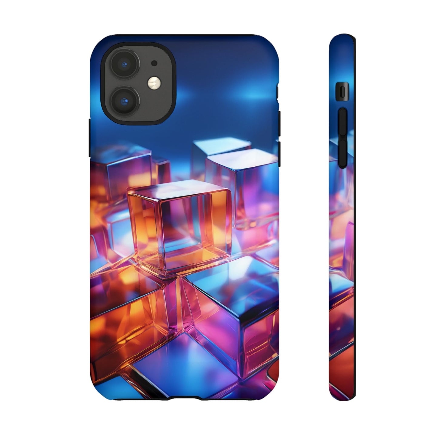 iphone case Crystal Cubes in Light iPhone 11