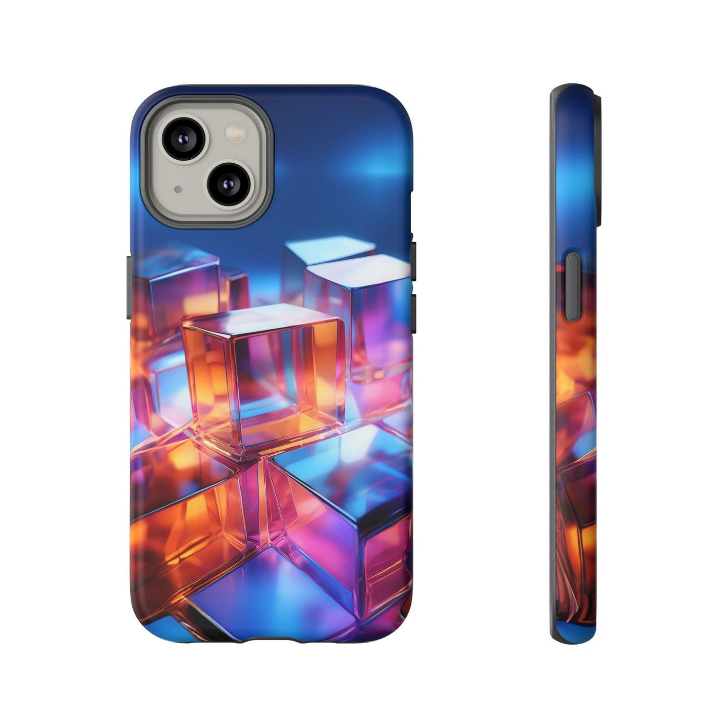 iphone case Crystal Cubes in Light iPhone 14