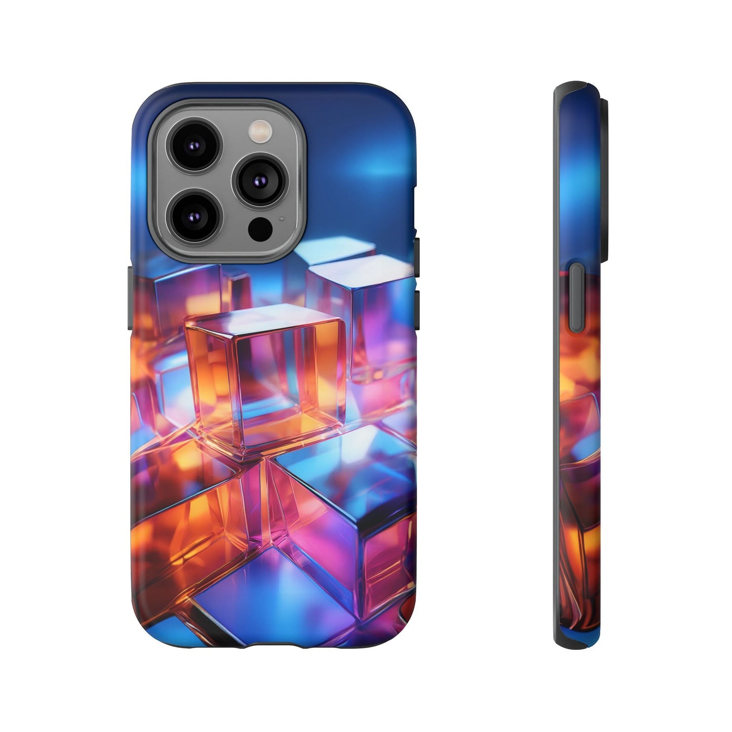 iphone case Crystal Cubes in Light iPhone 14 Pro