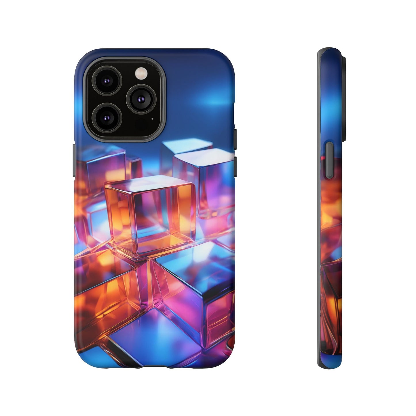 iphone case Crystal Cubes in Light iPhone 14 Pro Max