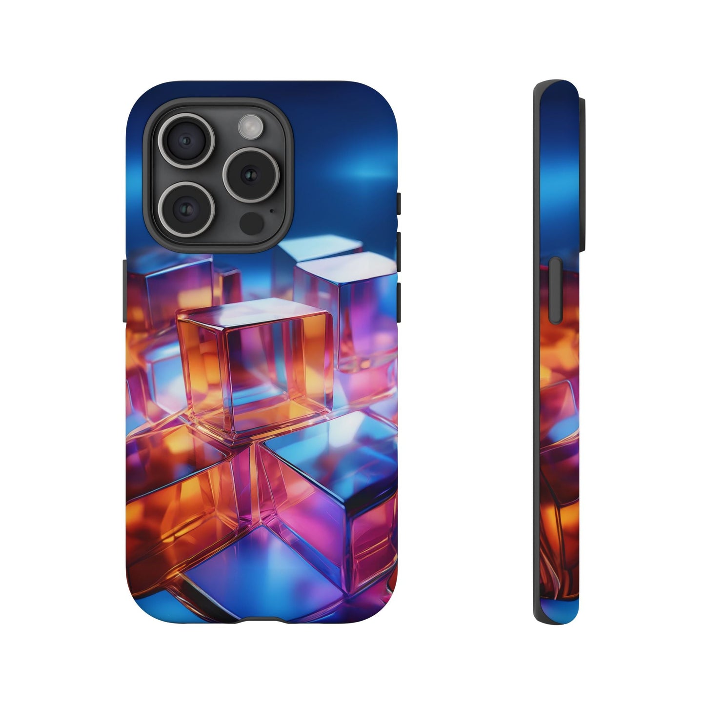 iphone case Crystal Cubes in Light iPhone 15 Pro