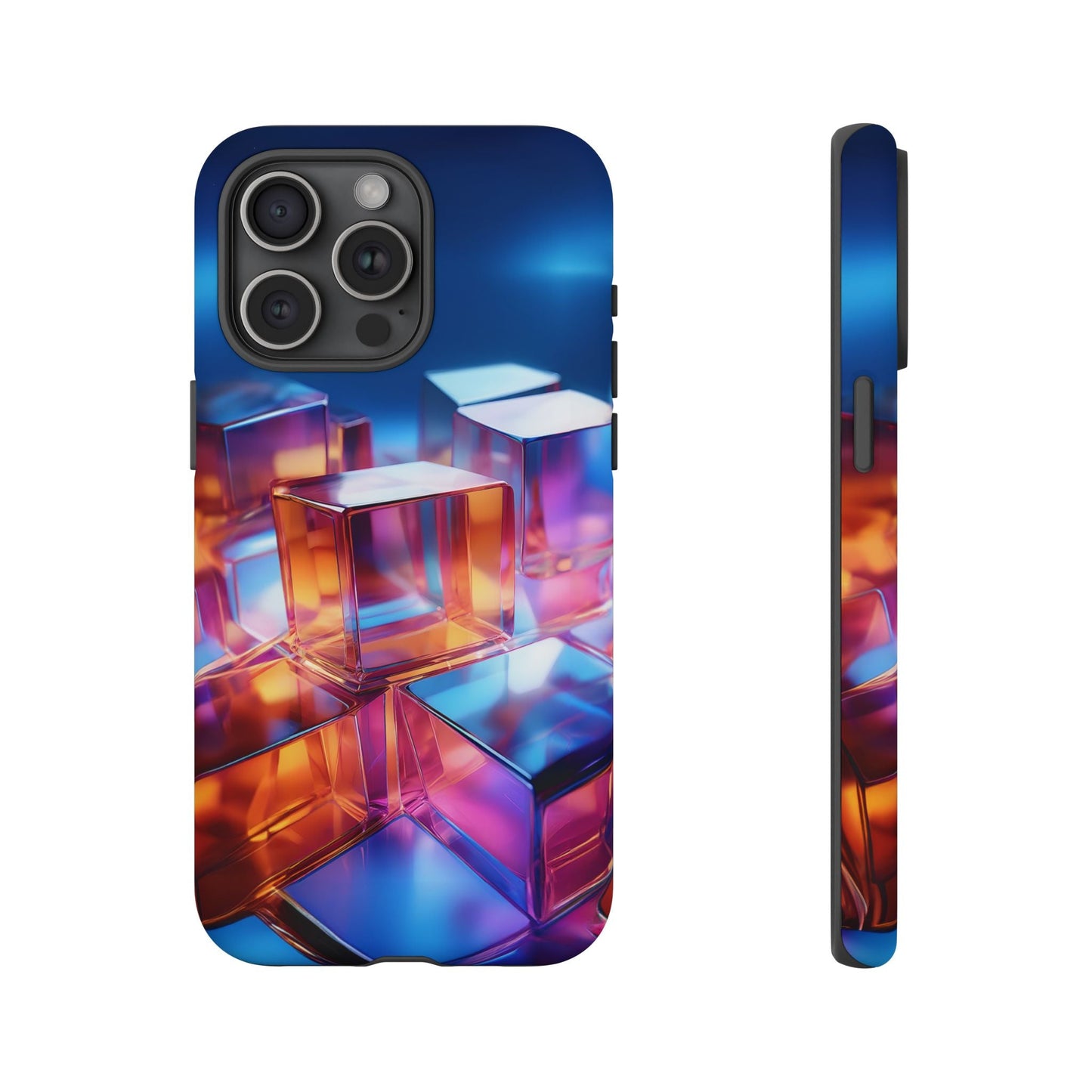 iphone case Crystal Cubes in Light iPhone 15 Pro Max