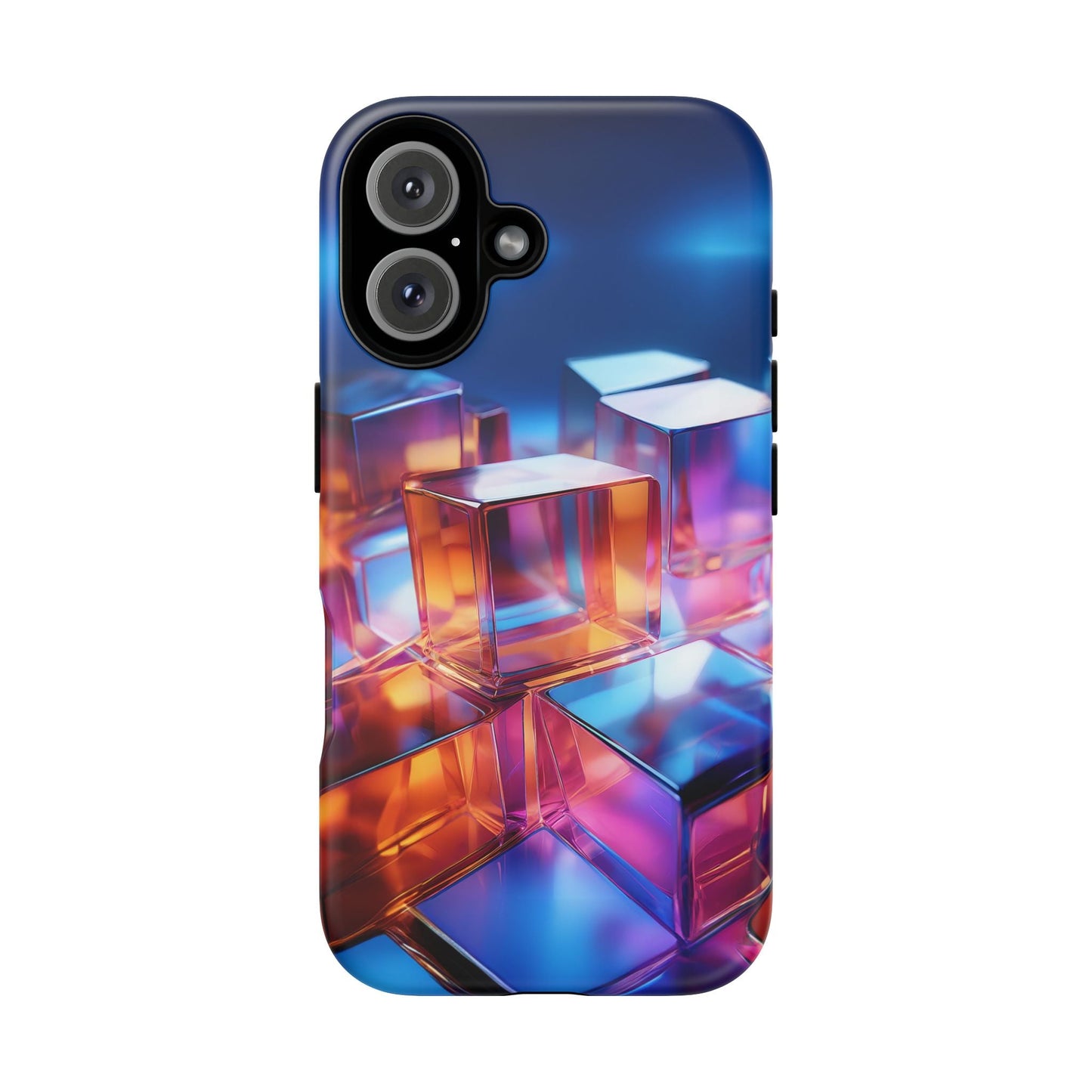 iphone case Crystal Cubes in Light iPhone 16