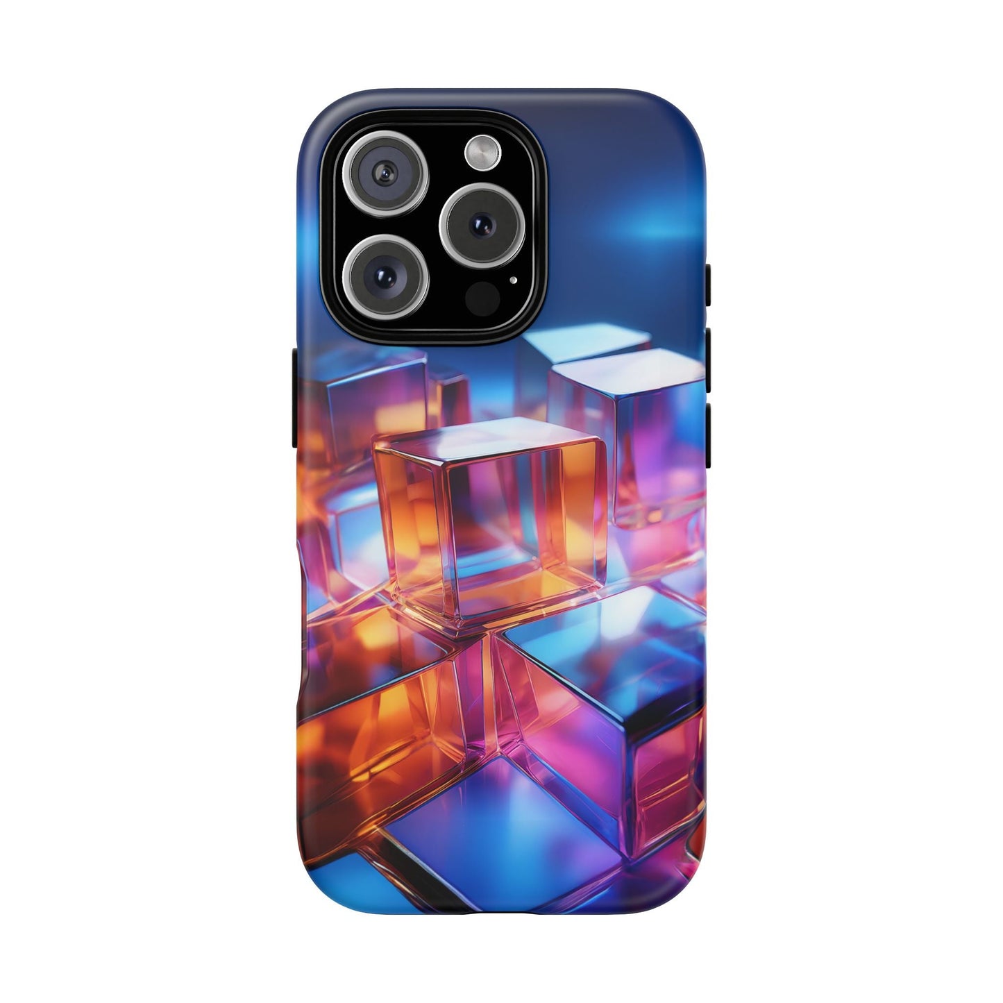 iphone case Crystal Cubes in Light iPhone 16 Pro