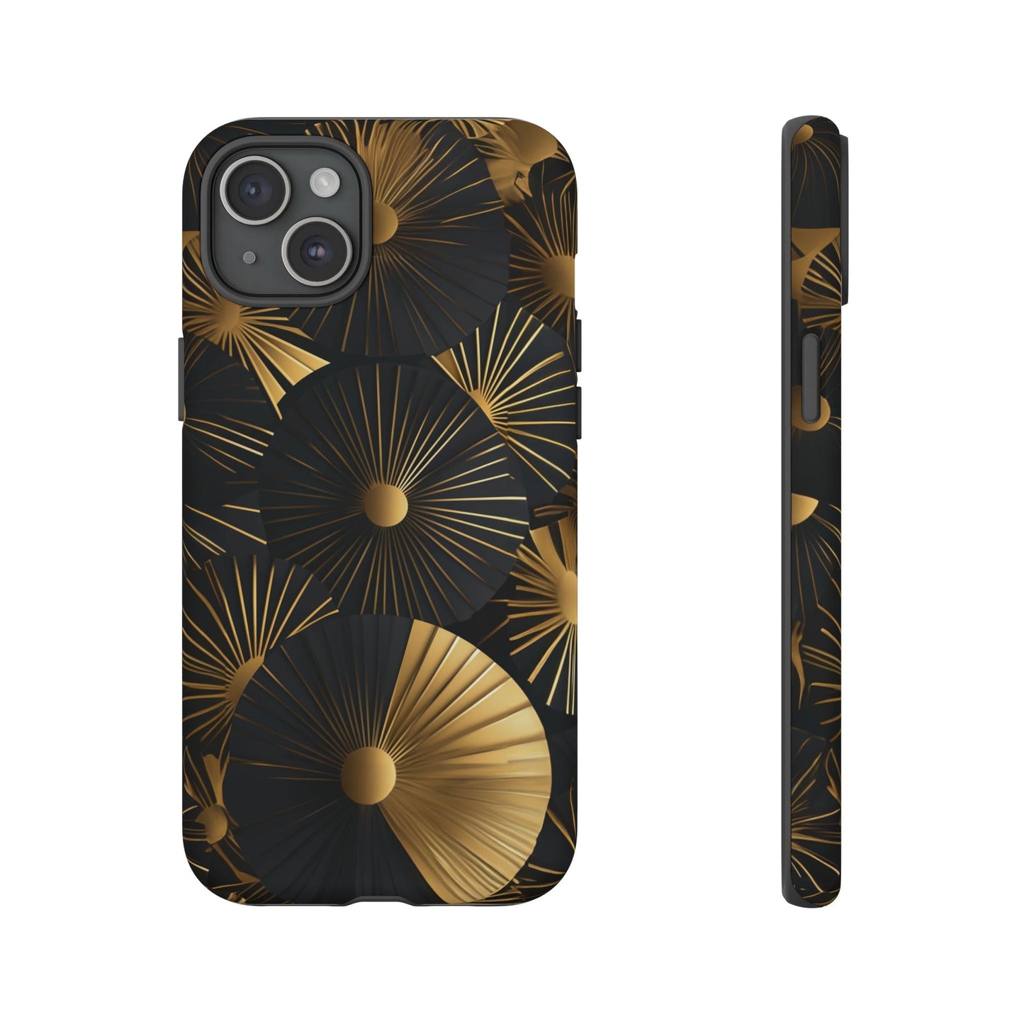 iphone case Deco Gilded Parasols iPhone 15 Plus