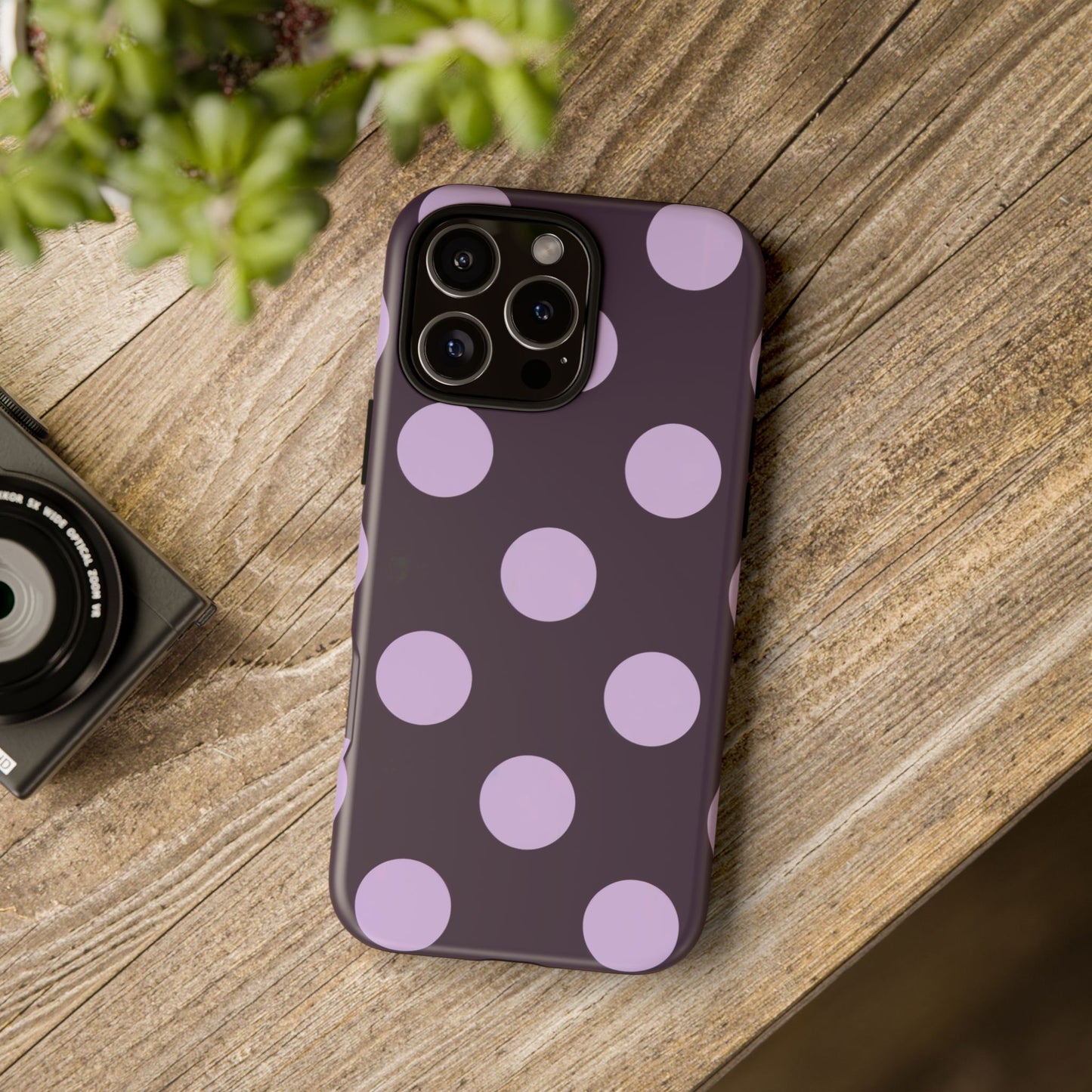 iphone case Deep Violet Sophistication