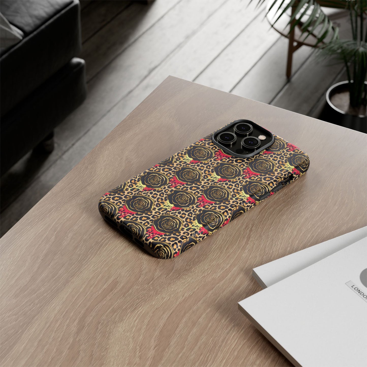 iphone case Dripping Rose Pattern