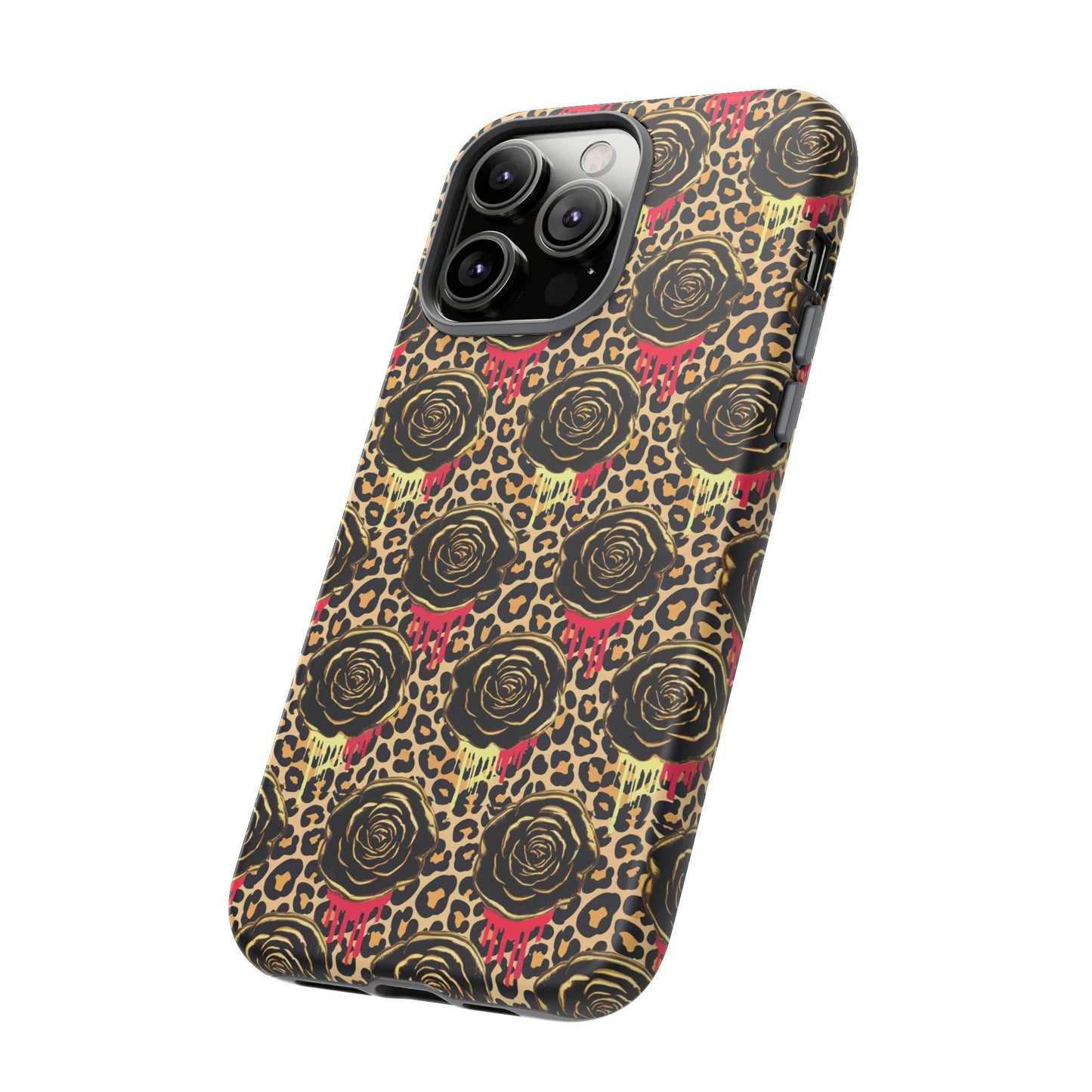iphone case Dripping Rose Pattern
