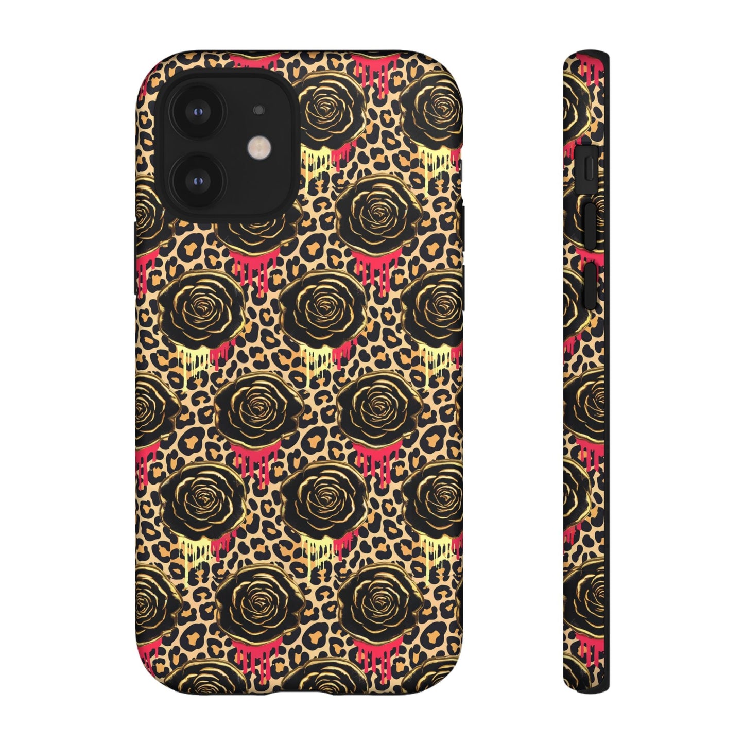 iphone case Dripping Rose Pattern iPhone 12