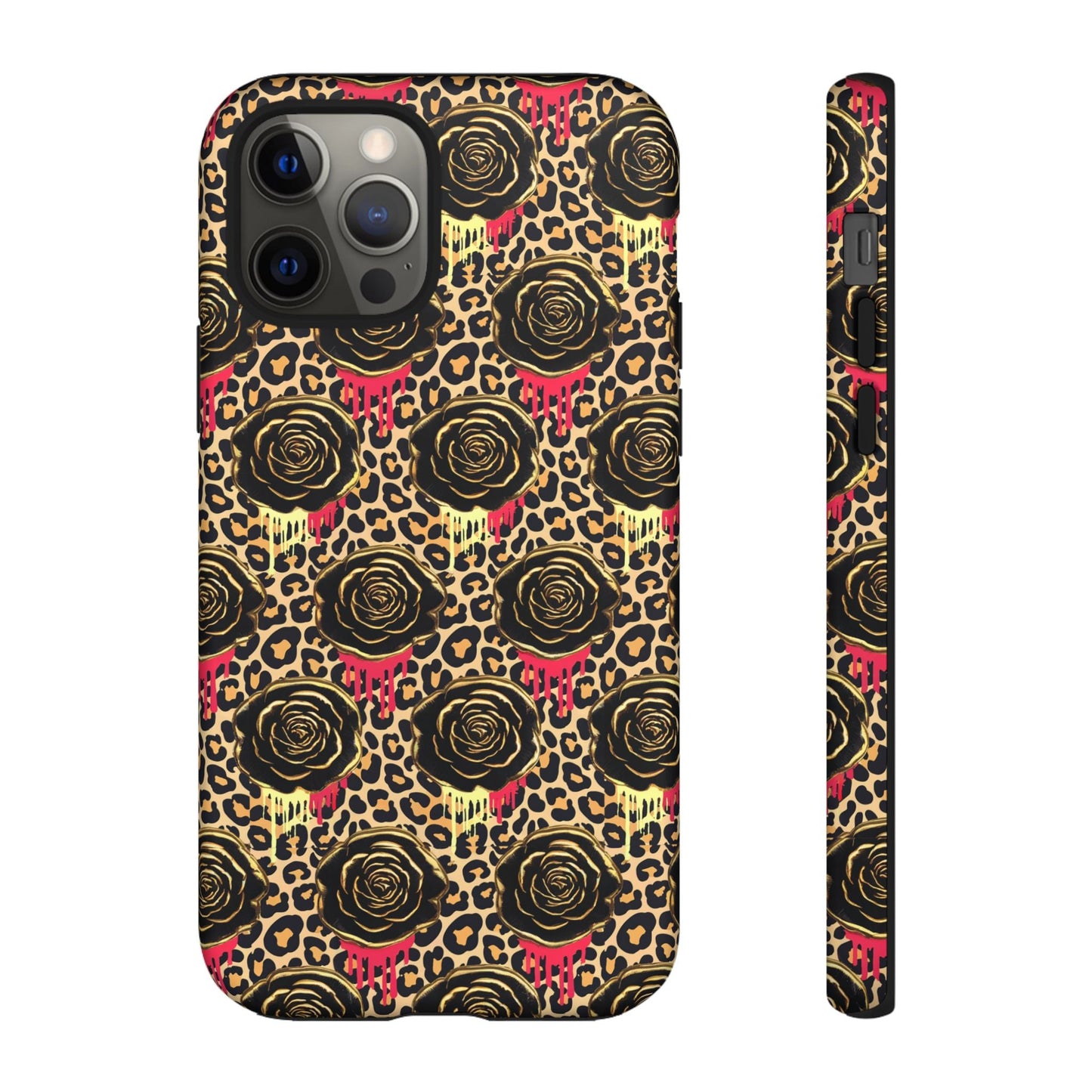 iphone case Dripping Rose Pattern iPhone 12 Pro
