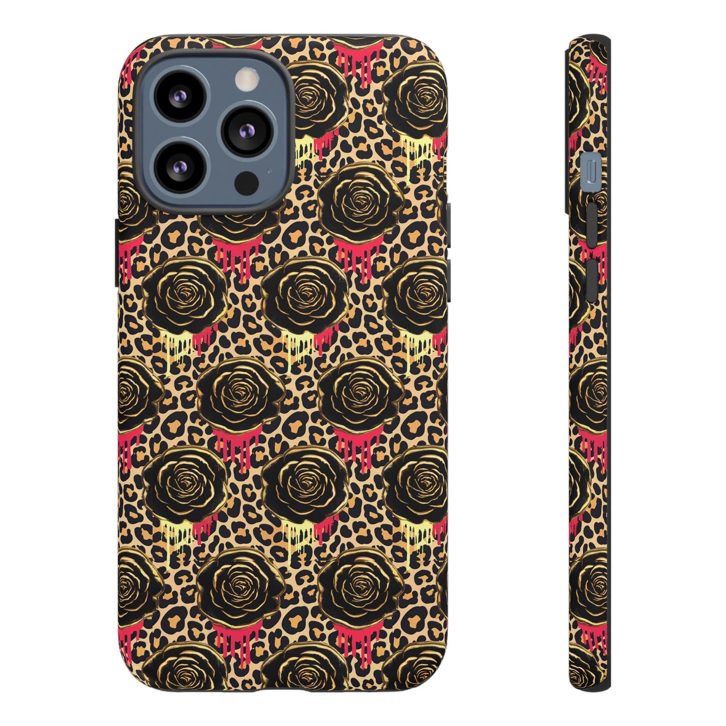 iphone case Dripping Rose Pattern iPhone 13 Pro Max