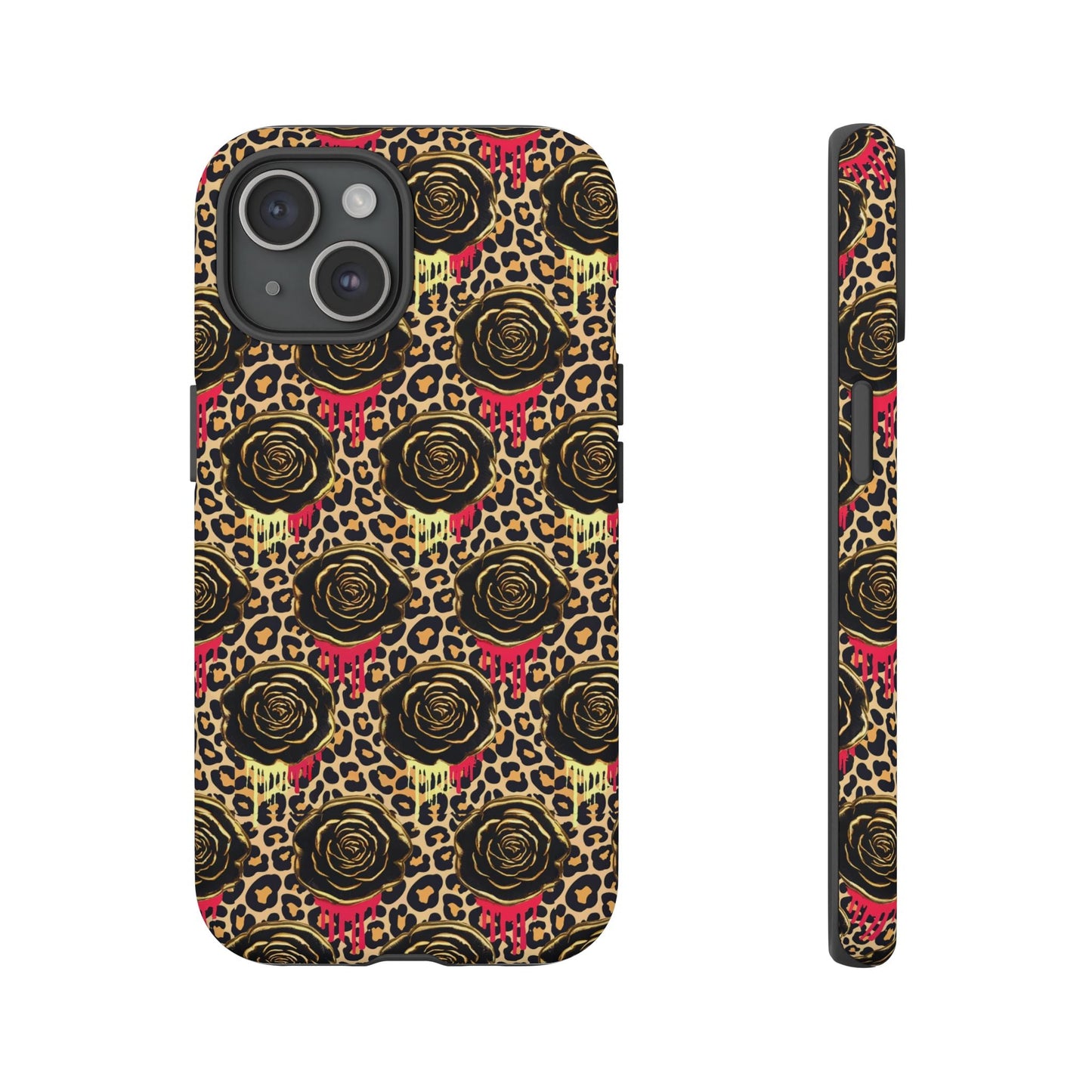 iphone case Dripping Rose Pattern iPhone 15
