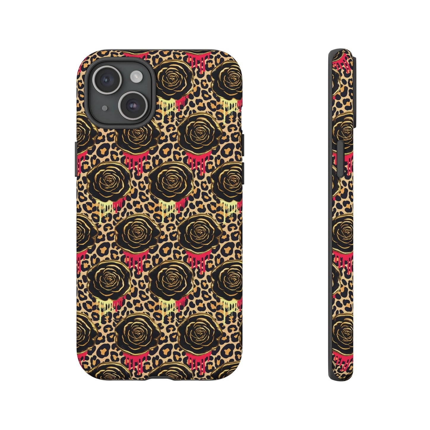 iphone case Dripping Rose Pattern iPhone 15 Plus