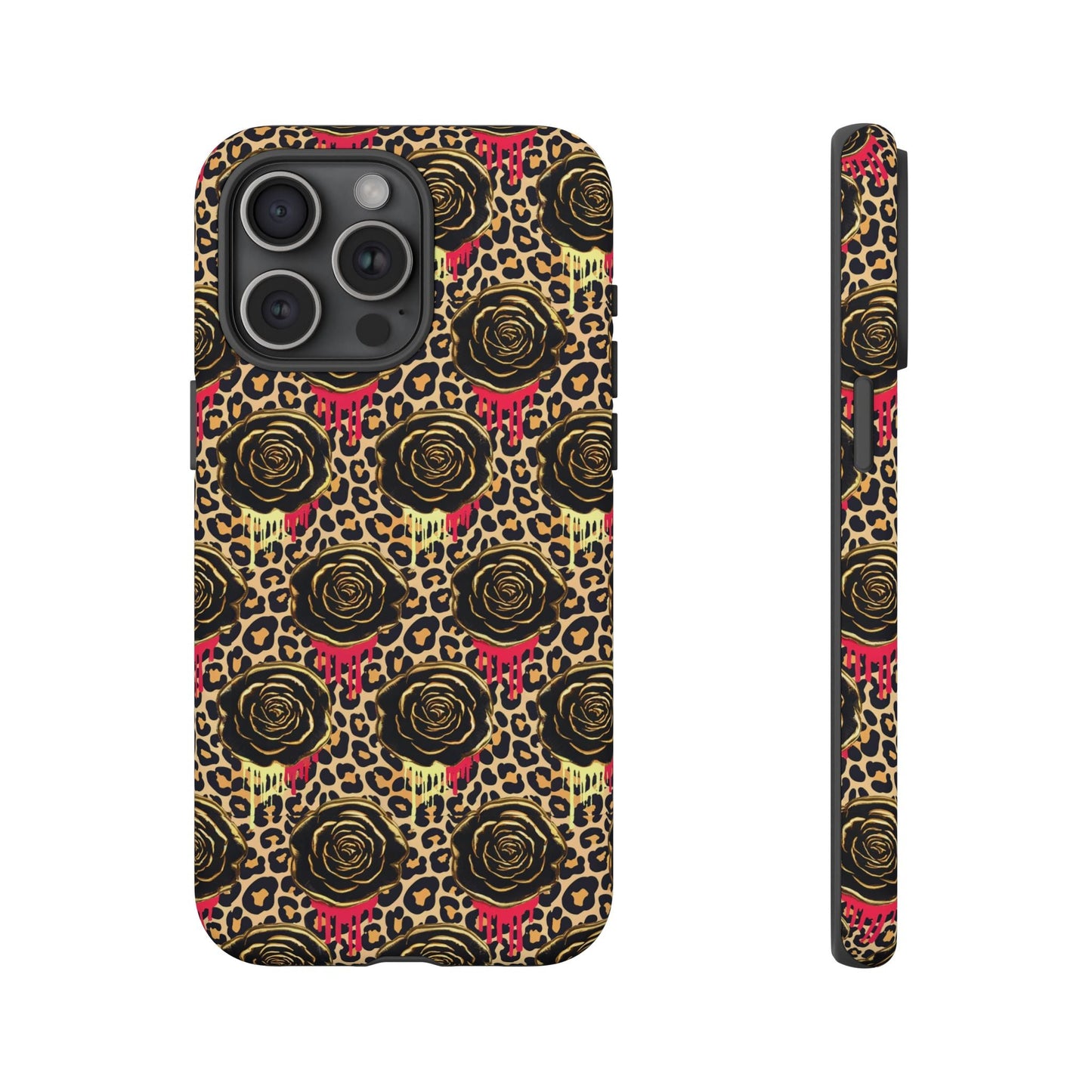 iphone case Dripping Rose Pattern iPhone 15 Pro Max