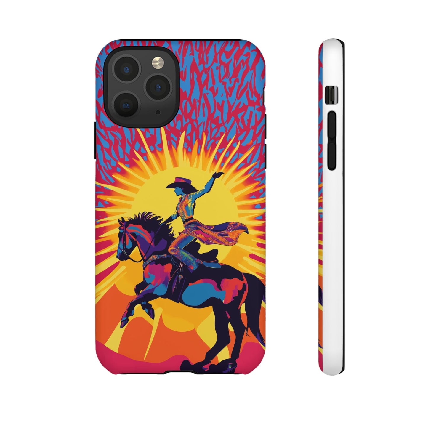 iphone case Electric Rodeo Cowgirl iPhone 11 Pro