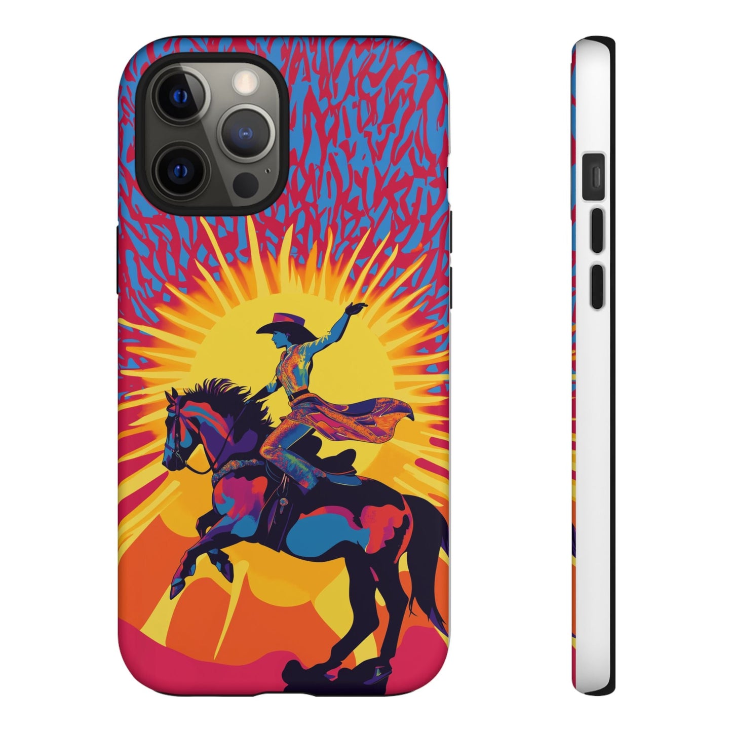iphone case Electric Rodeo Cowgirl iPhone 12 Pro Max