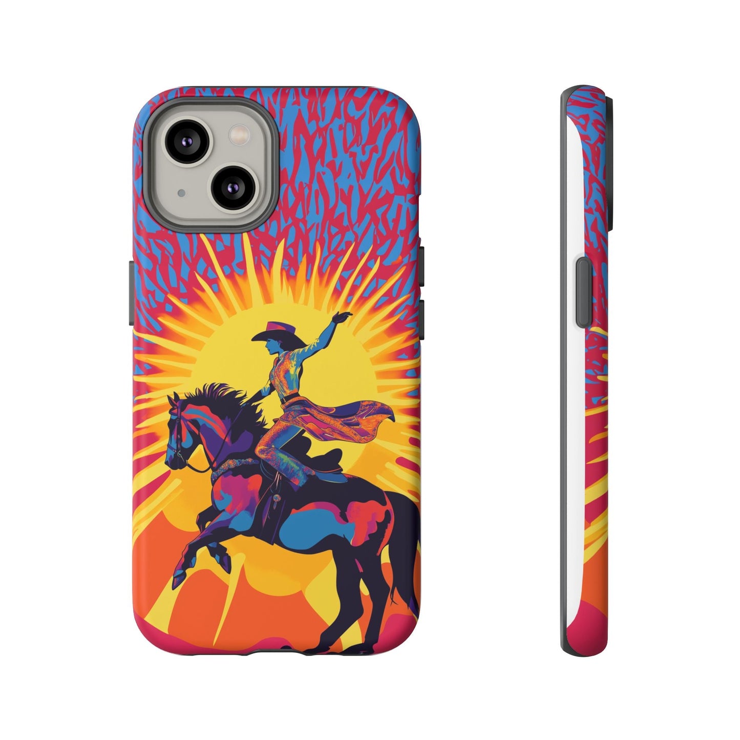 iphone case Electric Rodeo Cowgirl iPhone 14