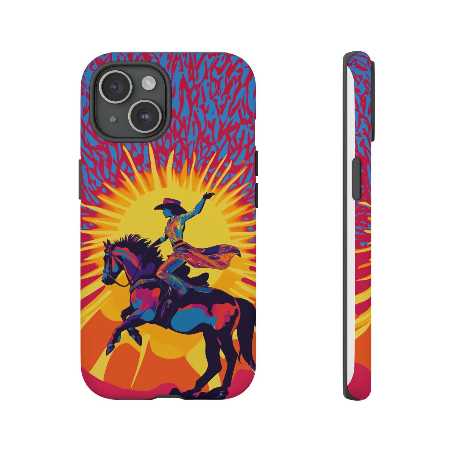 iphone case Electric Rodeo Cowgirl iPhone 15