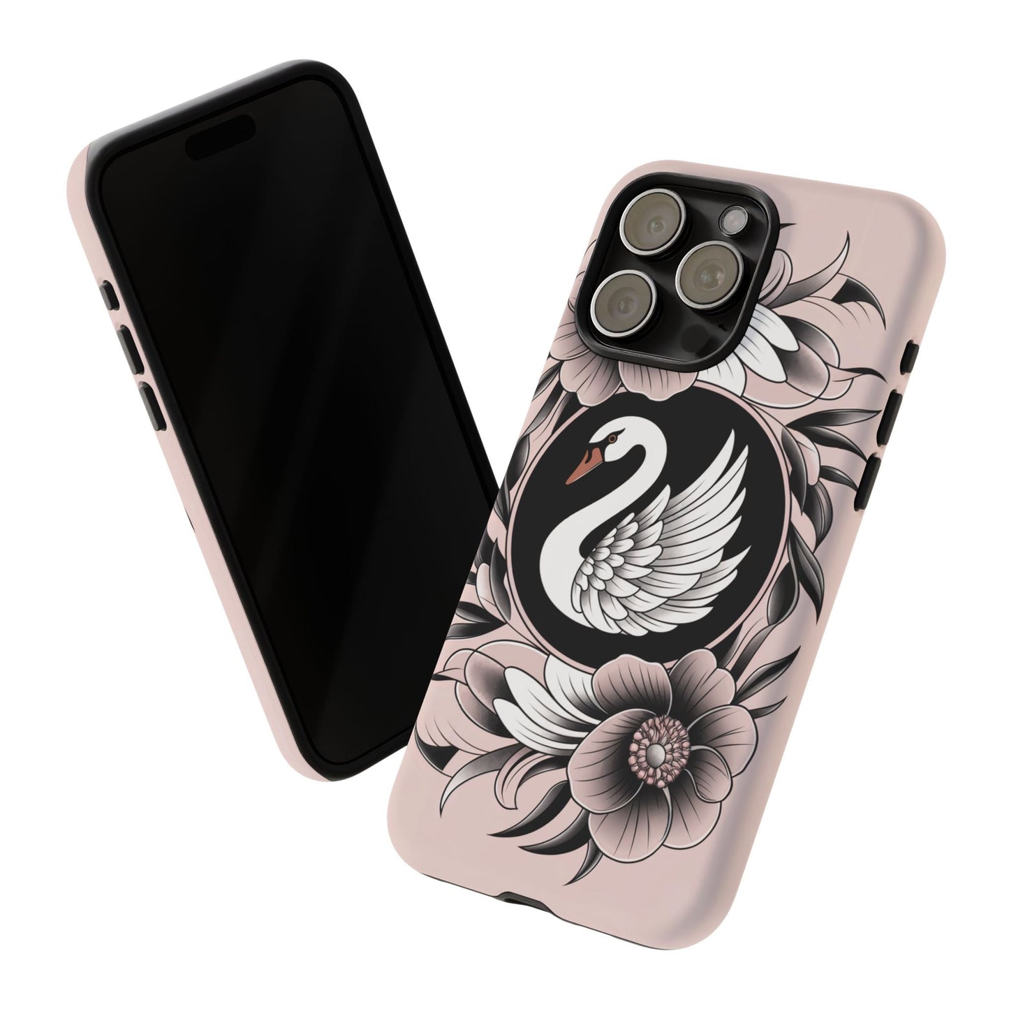 iphone case Elegant Midnight Swan