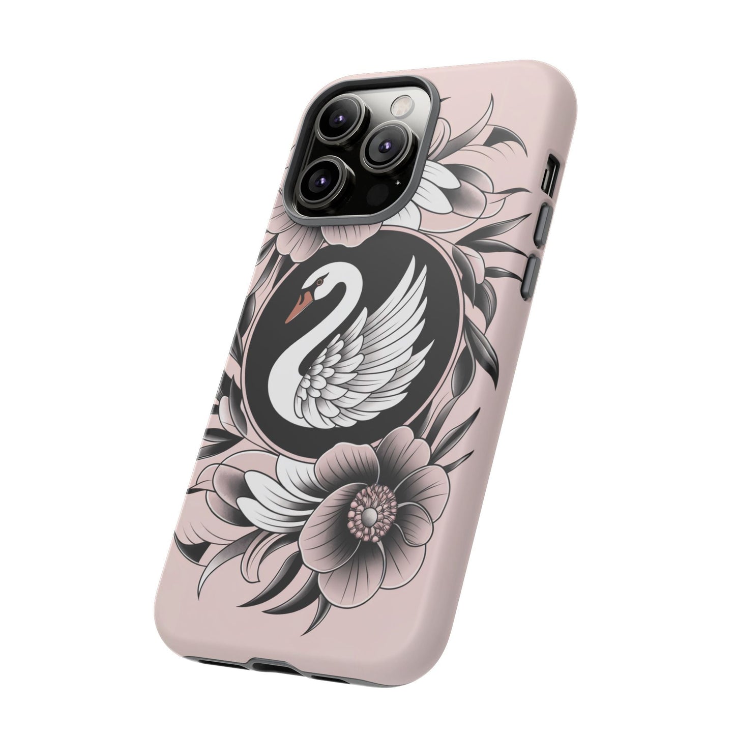 iphone case Elegant Midnight Swan