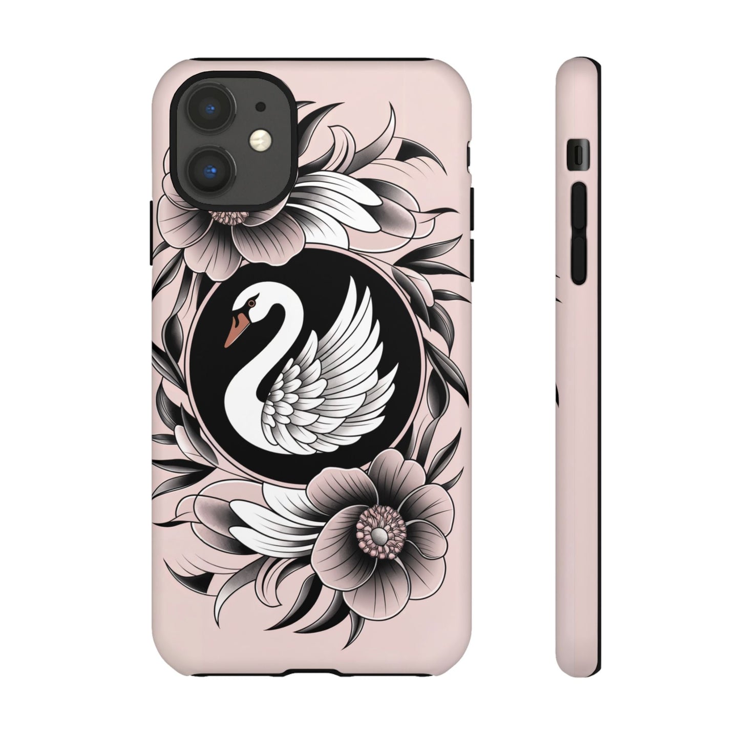 iphone case Elegant Midnight Swan iPhone 11