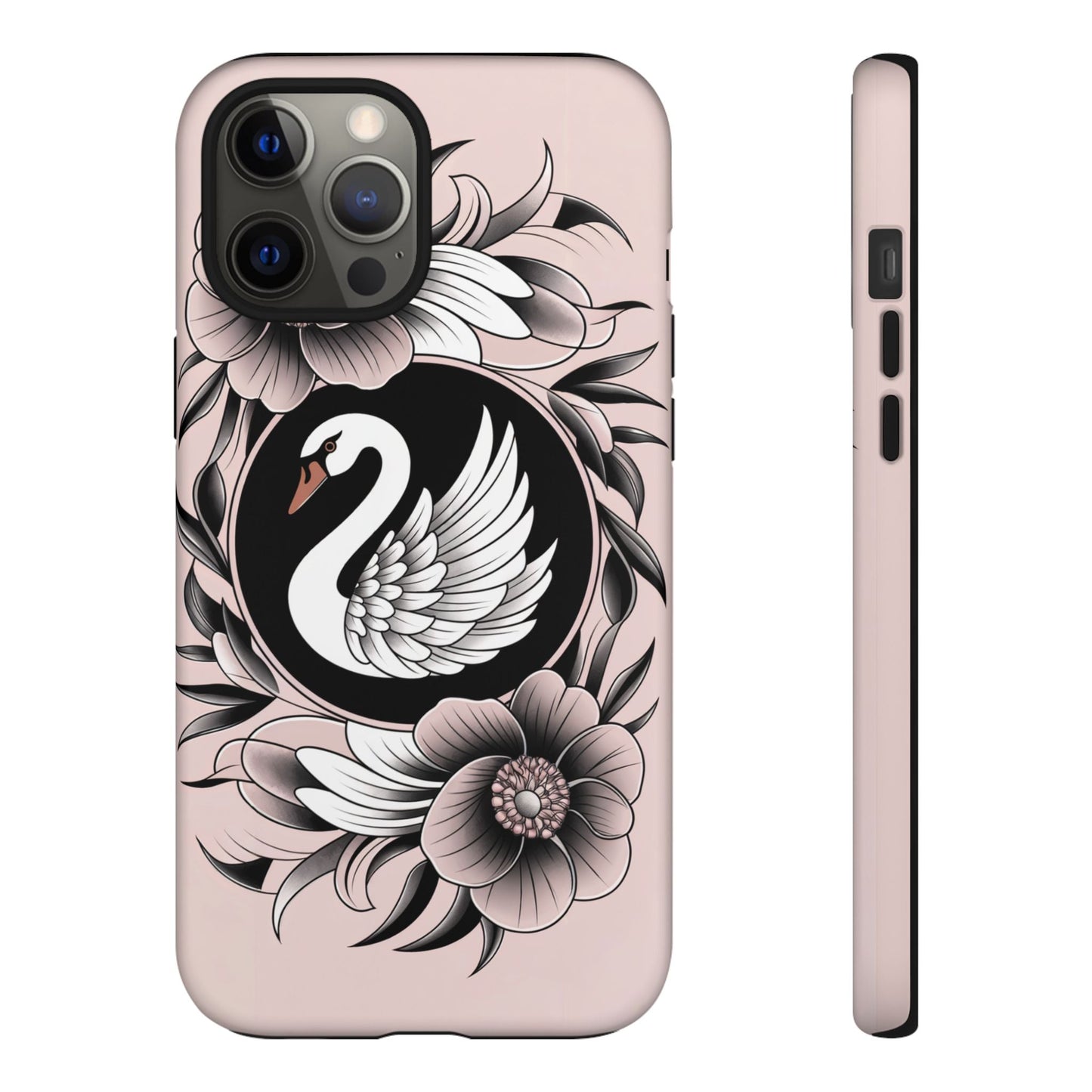 iphone case Elegant Midnight Swan iPhone 12 Pro Max